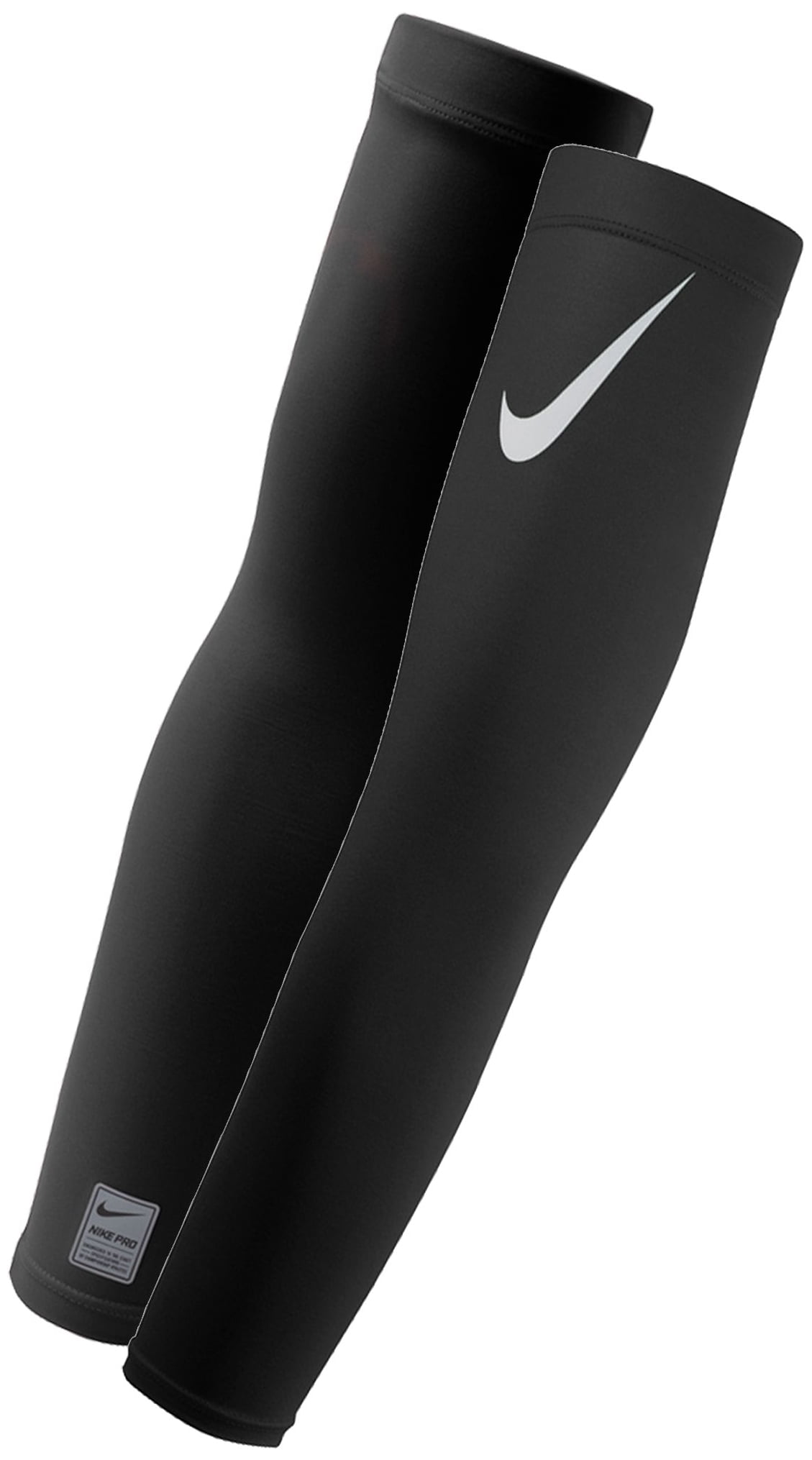 Nike Dri-FIT Athletic Compression Arm Sleeves (Black, L/XL, 2 Count) 3x6lj
