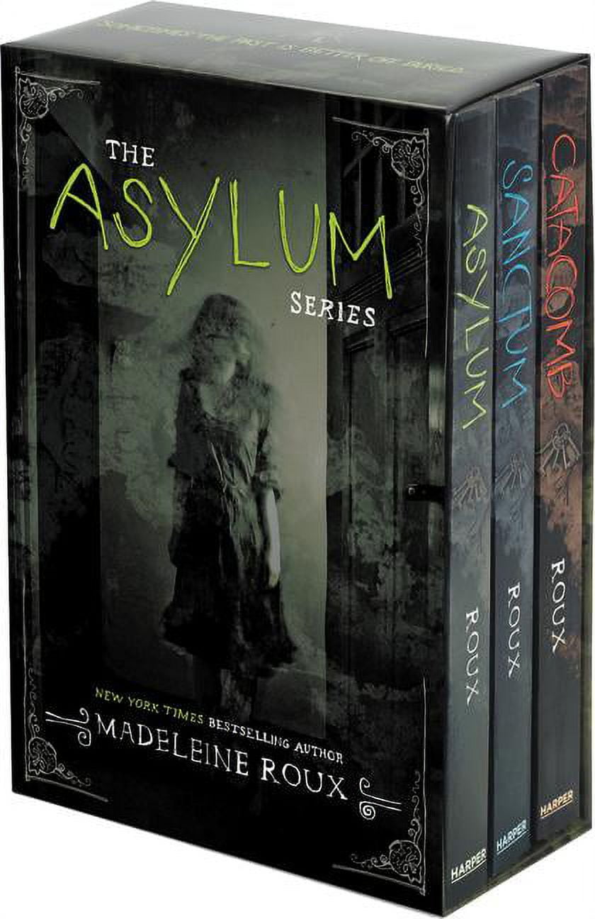 Madeleine Roux Asylum 3-Book Box Set: Asylum, Sanctum, Catacomb (Paperback, 1056 Pages) 6yqpw