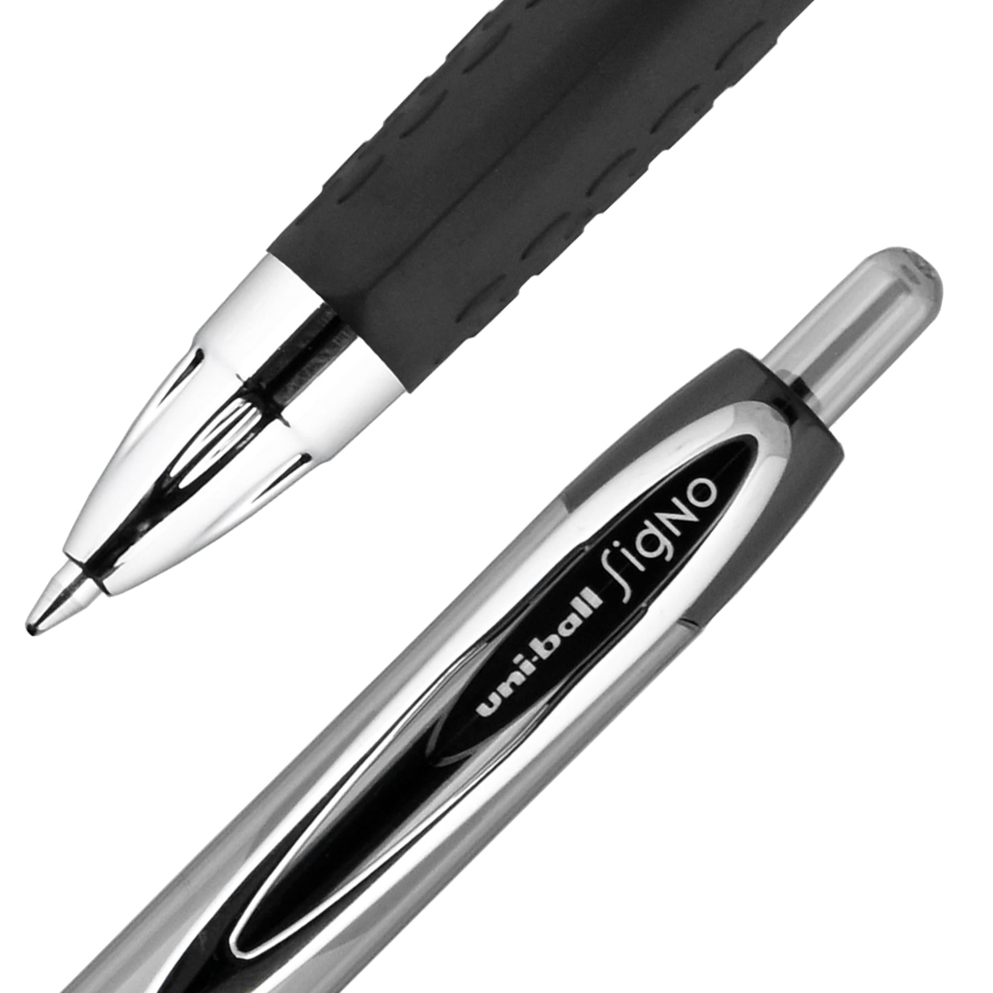 uniball 207 Retractable Gel Pens, Smooth Writing, Archival Quality (Black, 12 Count) xjfct