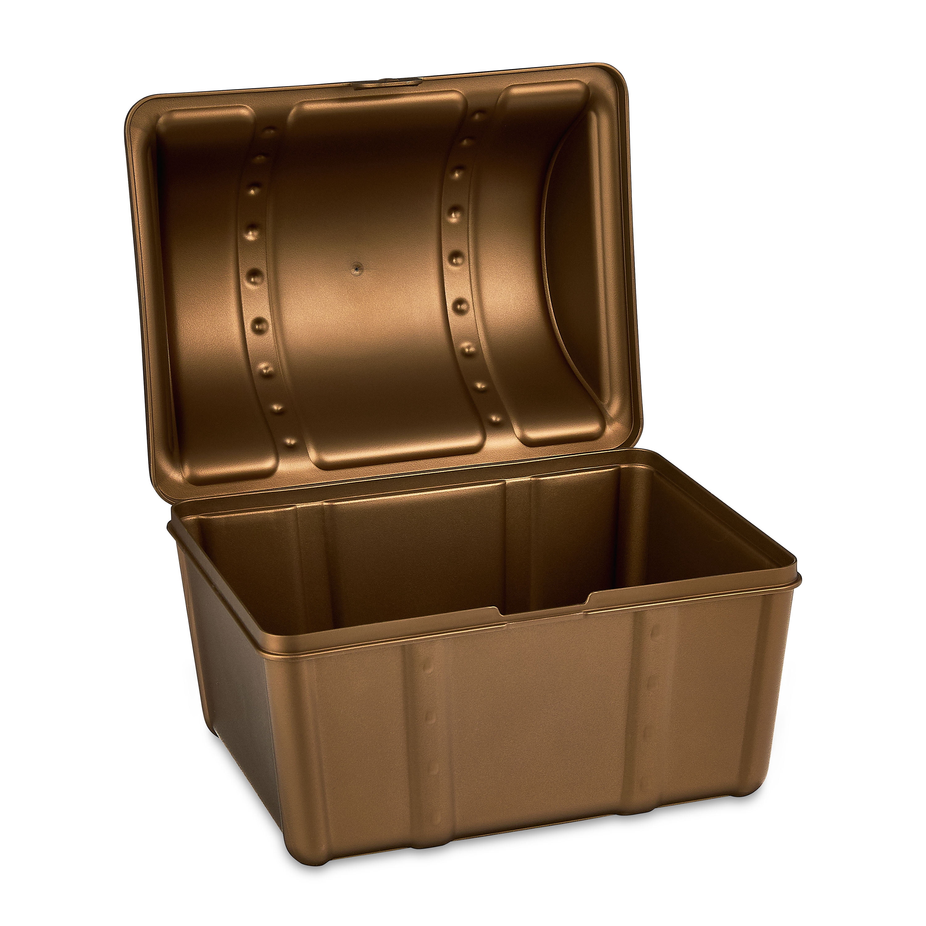 Pen+Gear Treasure Box Storage Organizer for Classroom and Office Supplies (Bronze, 9 in x 7 in x 6.25 in) i9hph