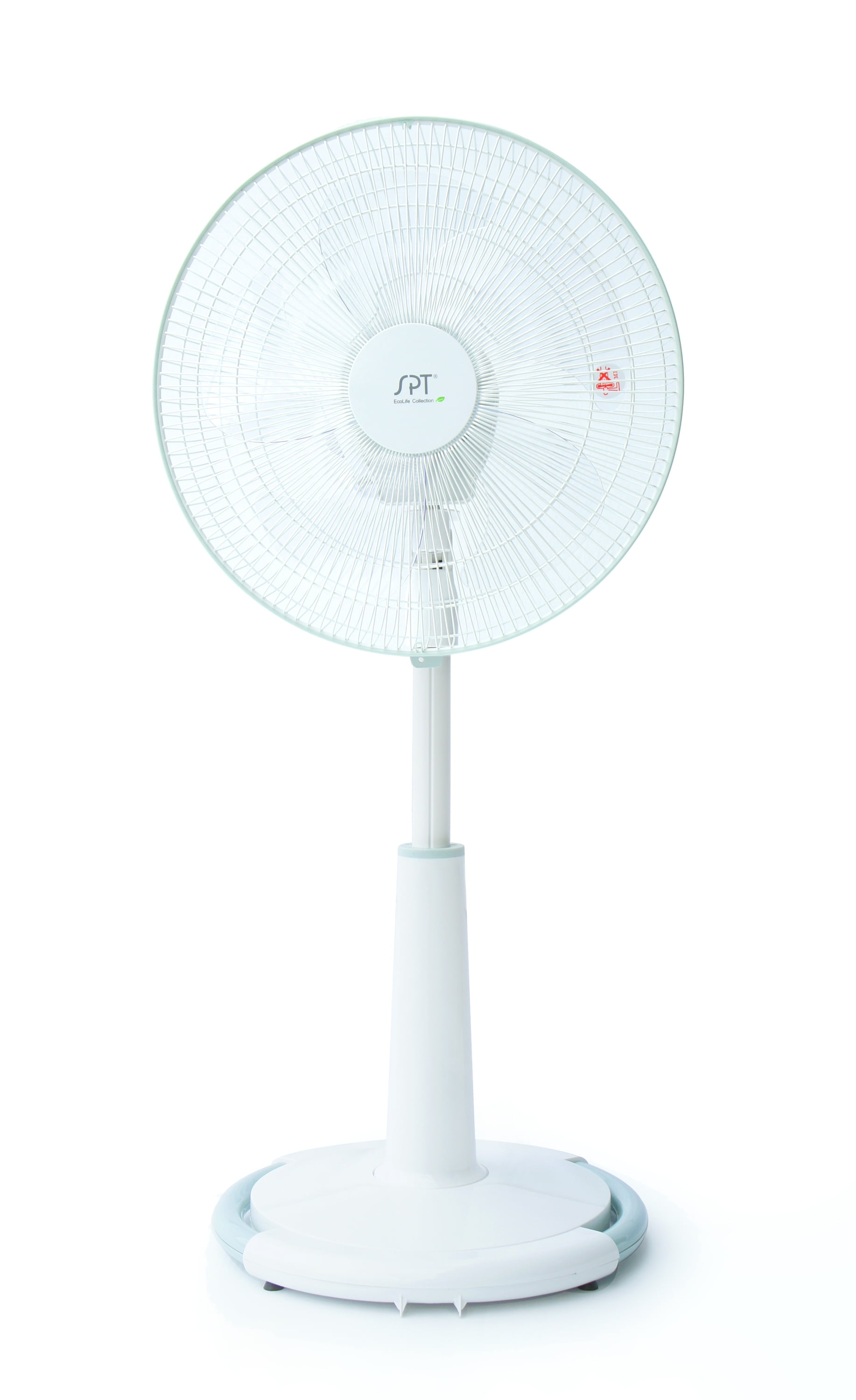SPT 16 in Oscillating Standing Fan with Horizontal-8 Air Circulation (16 in) 2e3gm