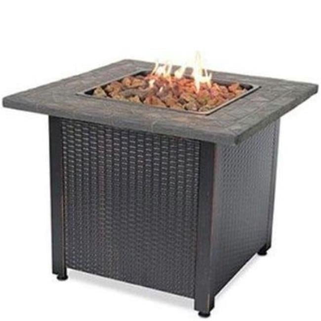 Blue Rhino Endless Summer LP Gas Outdoor Fireplace (Blue, 30 in) m4di2