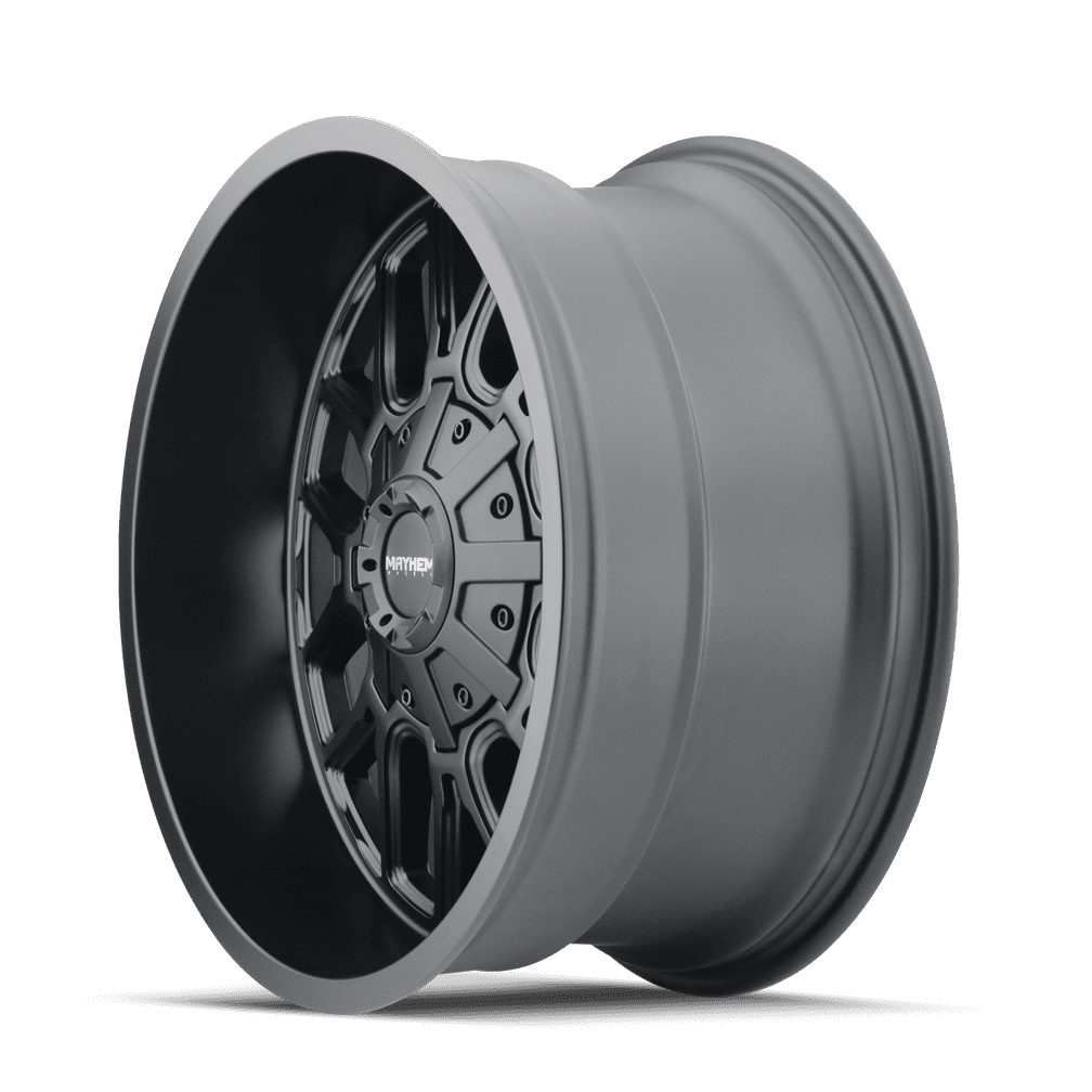 Mayhem Cogent 8108 Wheel (Matte Black, 18x9 in) c2wd3