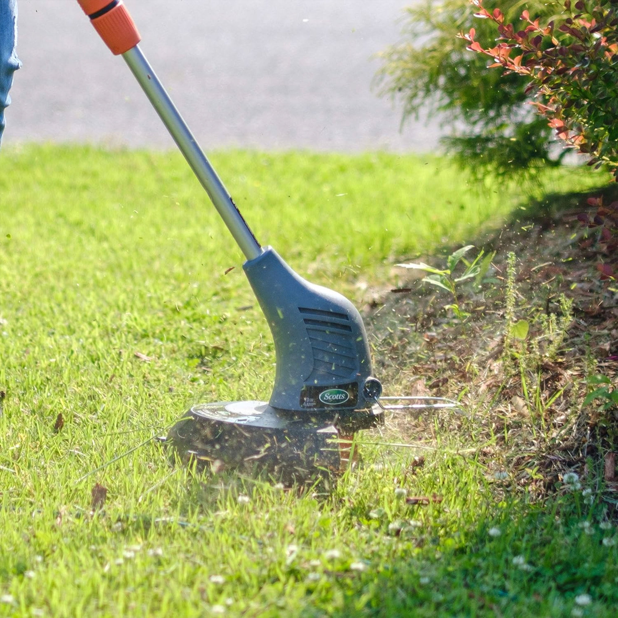 Scotts Corded Electric String Trimmer with Telescopic Pole (Black, 13 in) o7k0u