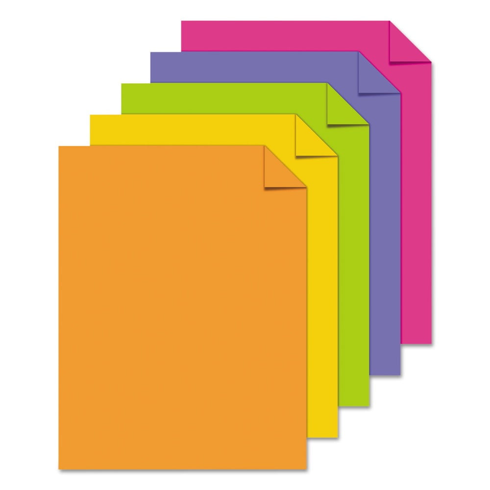 Astrobrights Color Cardstock Paper, Premium Heavyweight Craft Paper, Happy Assortment (Multi-Color, 8.5 in x 11 in, 250 Sheets) 5y303