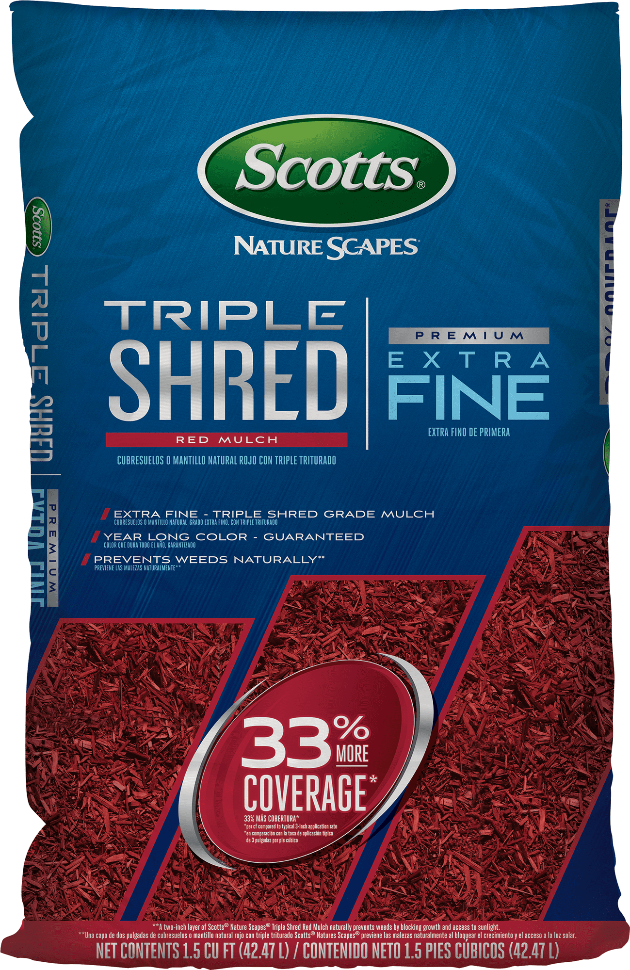 Scotts Nature Scapes Color Enhanced Mulch (Black, 2-Pack, 3 cu ft) bgnej