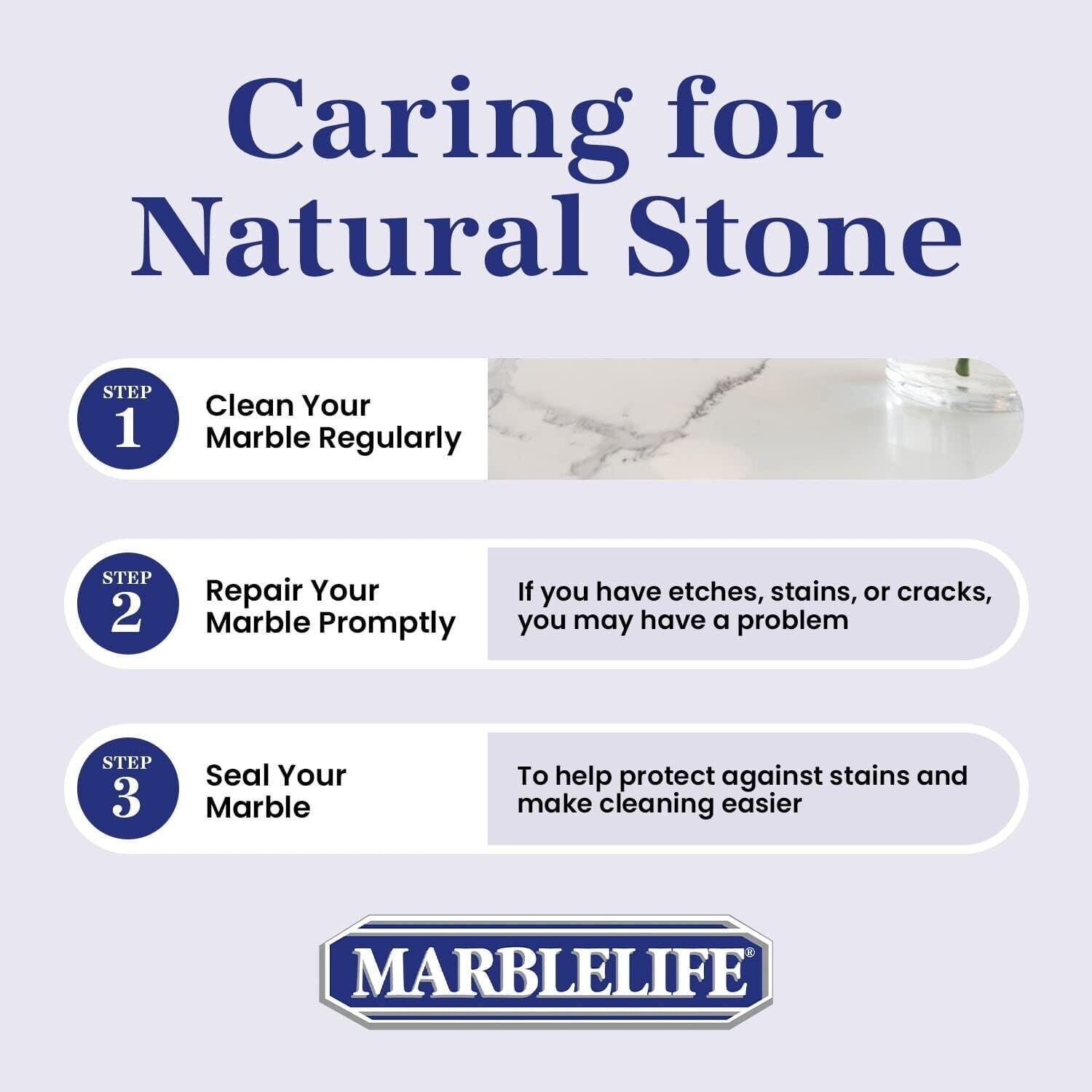 MARBLELIFE Marble and Travertine Surface Cleaner (Streak-Free Formula, 32 oz) cf0a4