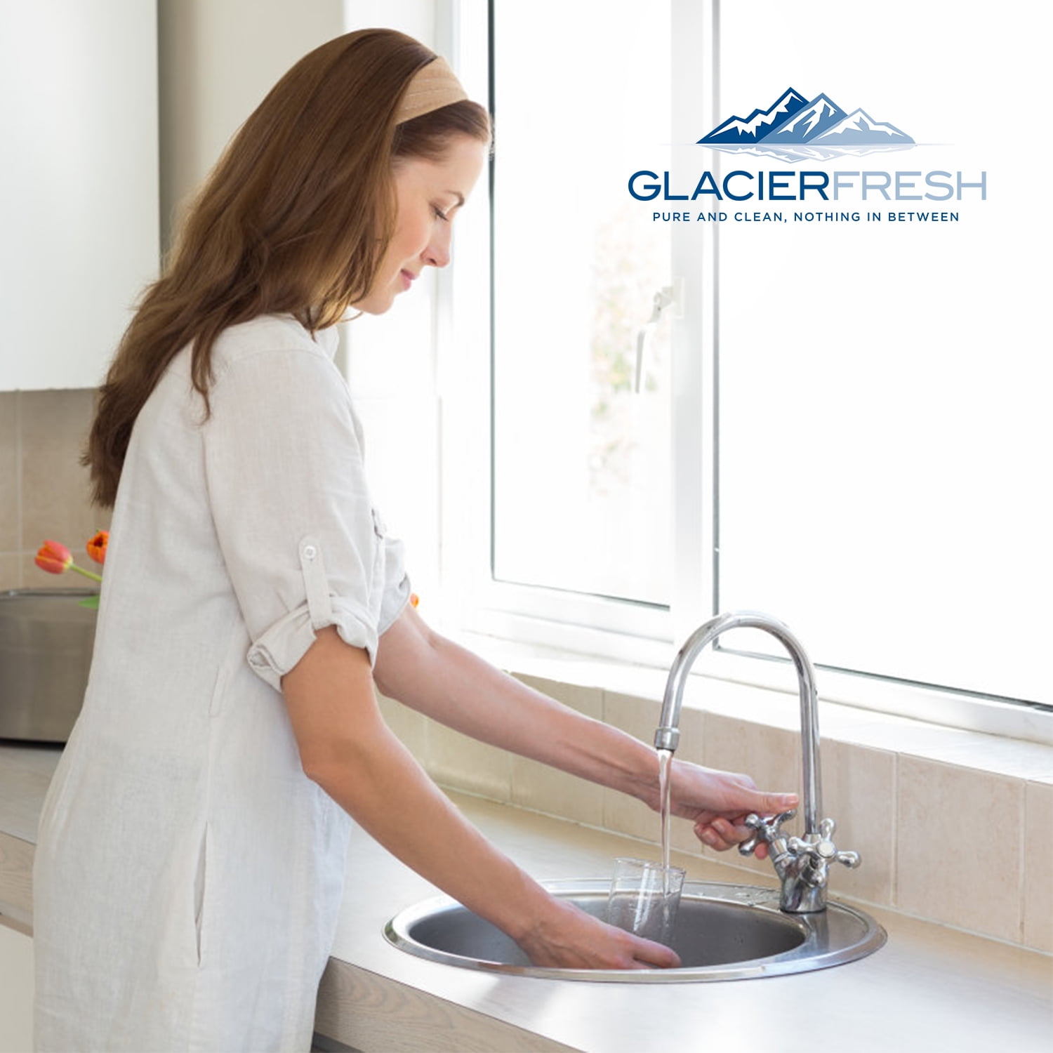 Glacier Fresh Faucet Water Filter Replacement for PUR RF-9999 and RF-3375 (6 Pack) c8ziy