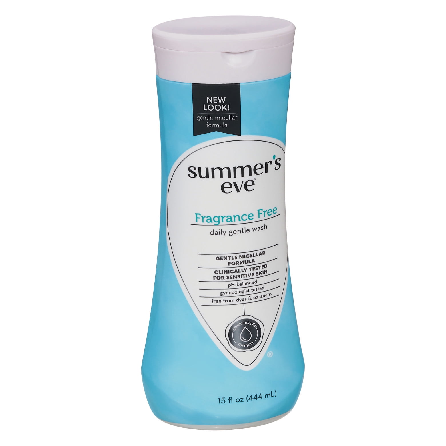 Summer's Eve Fragrance Free Daily Feminine Cleansing Wash (Sensitive Skin, 15 oz) h8i96