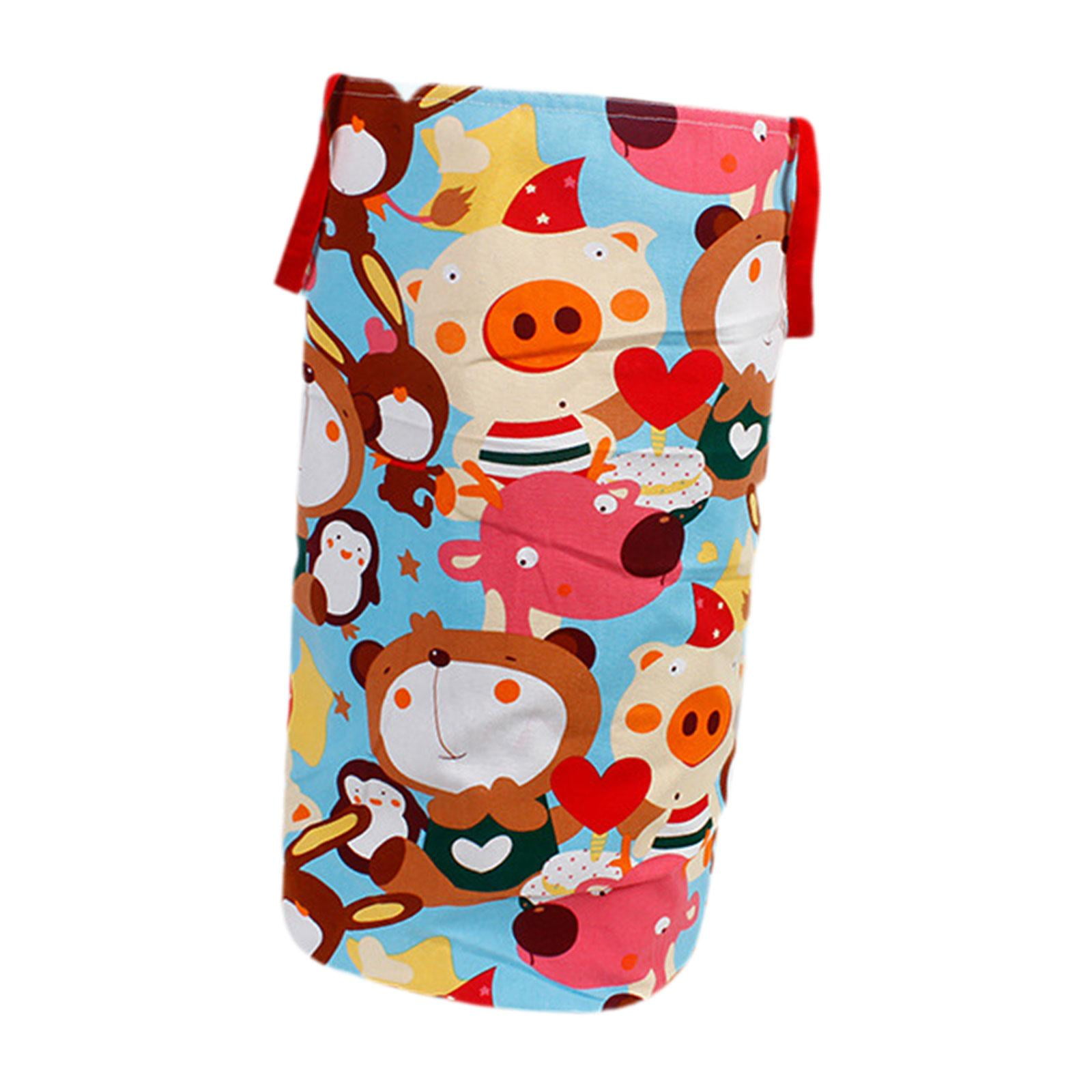 GUOOL Potato Sack Race Bag Durable Canvas Jumping Sack for Kids and Adults Outdoor Party Games (Pig, 19.69 in x 19.69 in x 27.56 in) 049qo