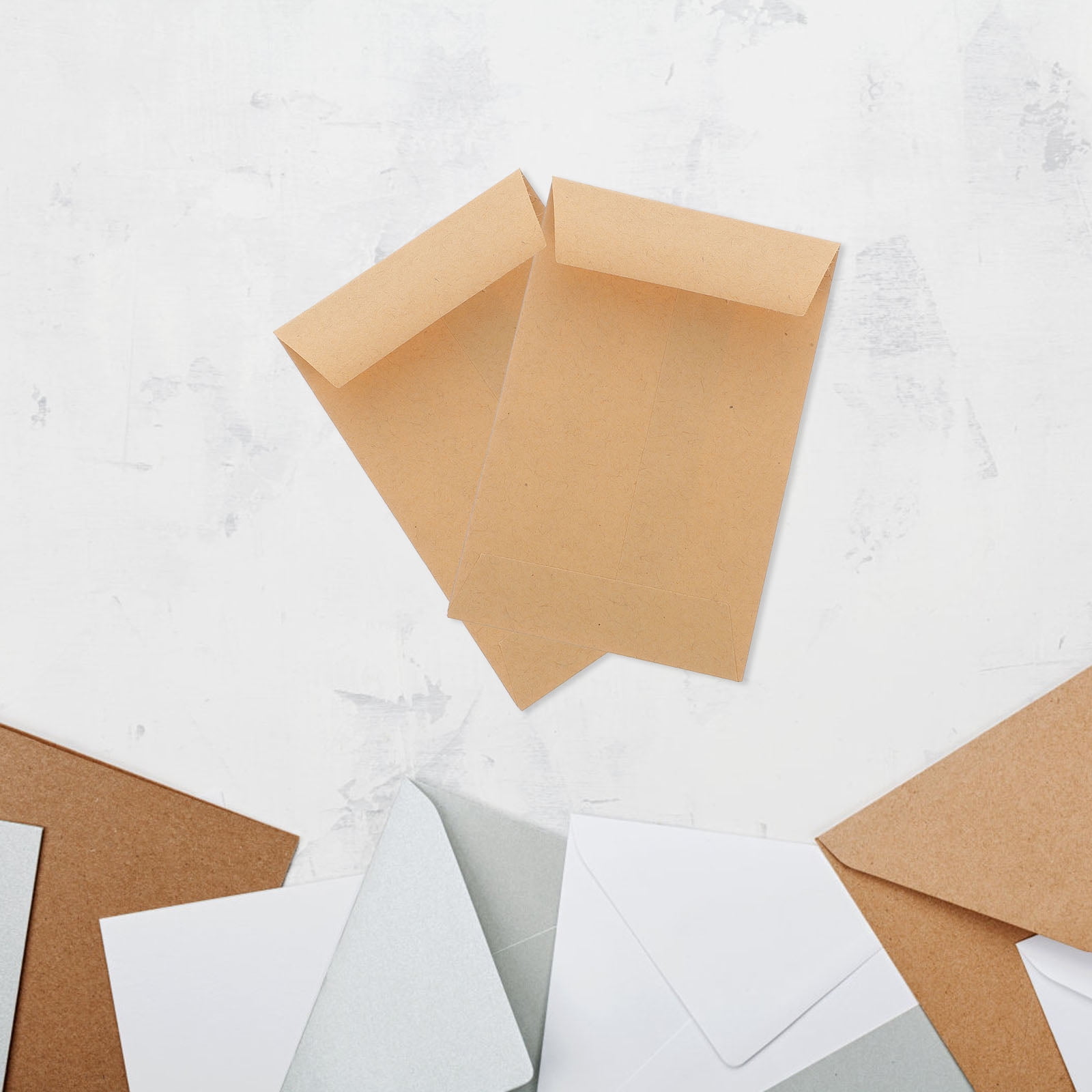 Raindrops Kraft Paper Envelopes for Seed Storage and Organizing (120 Pack) j7ot4