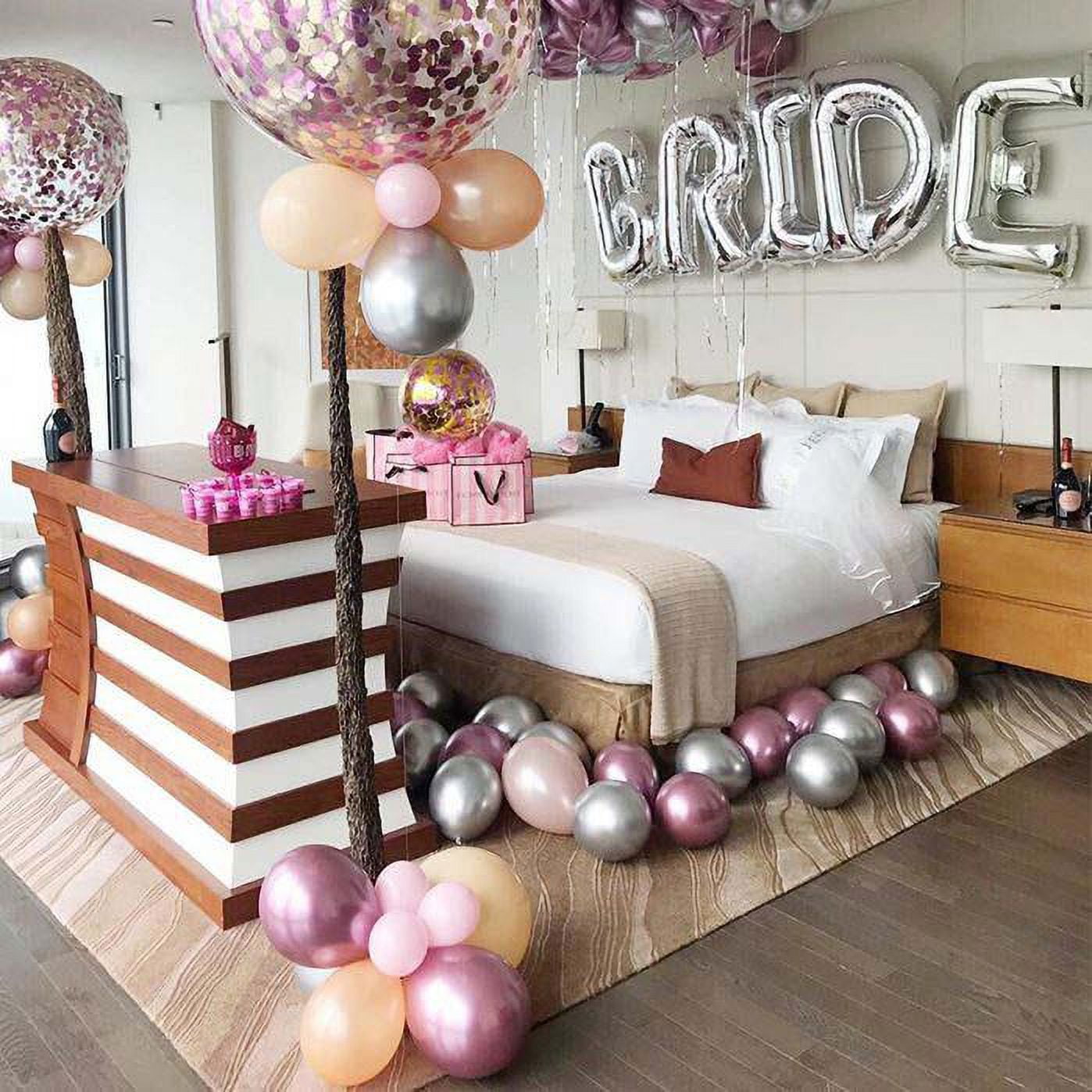 Balsa Circle 40 in Silver Mylar Foil Balloon for Wedding Graduation Party (Silver, 40 in) 19l1z
