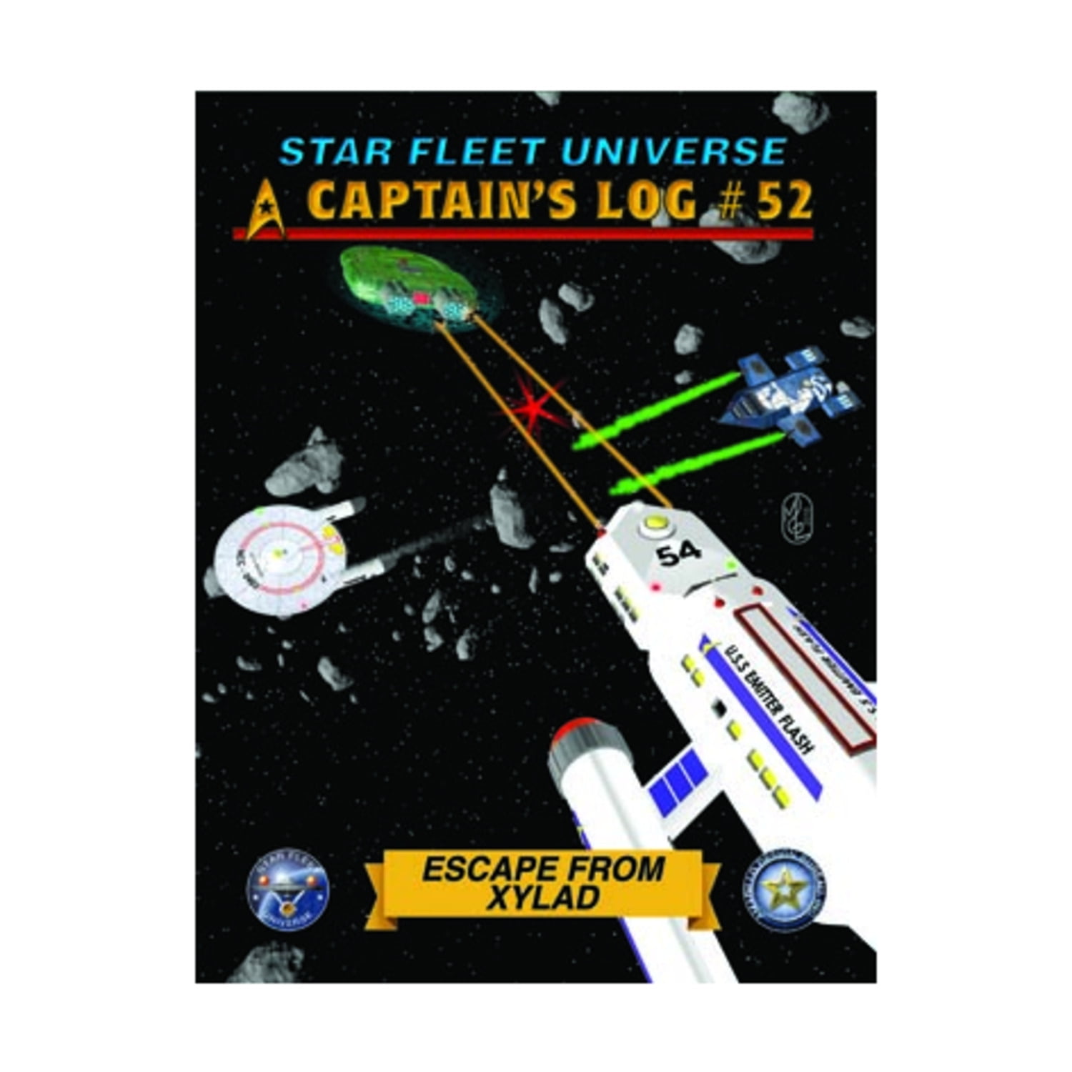 Amarillo Design Bureau Star Fleet Battles Module #52 Escape from Xylad (1 Unit) dlqoo