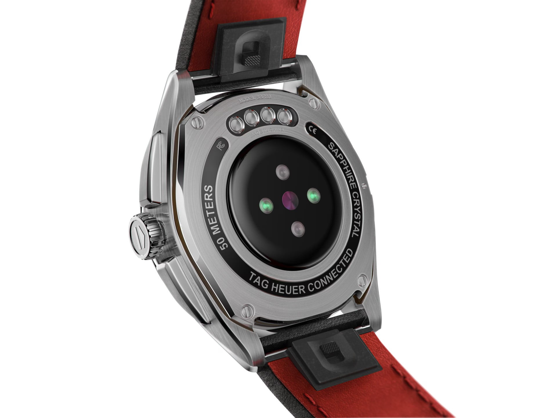 TAG Heuer Connected Men's Smartwatch Digital Display Sapphire Crystal (Black, 45 mm) v394z