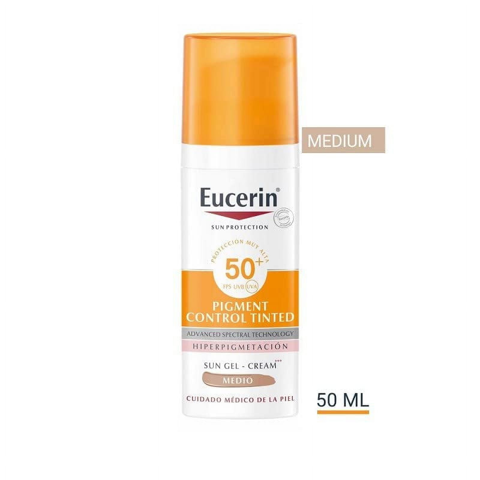 Eucerin Sun Pigment Control Sun Fluid SPF50+ Broad Spectrum Facial Sunscreen (1.69 fl oz) errq6