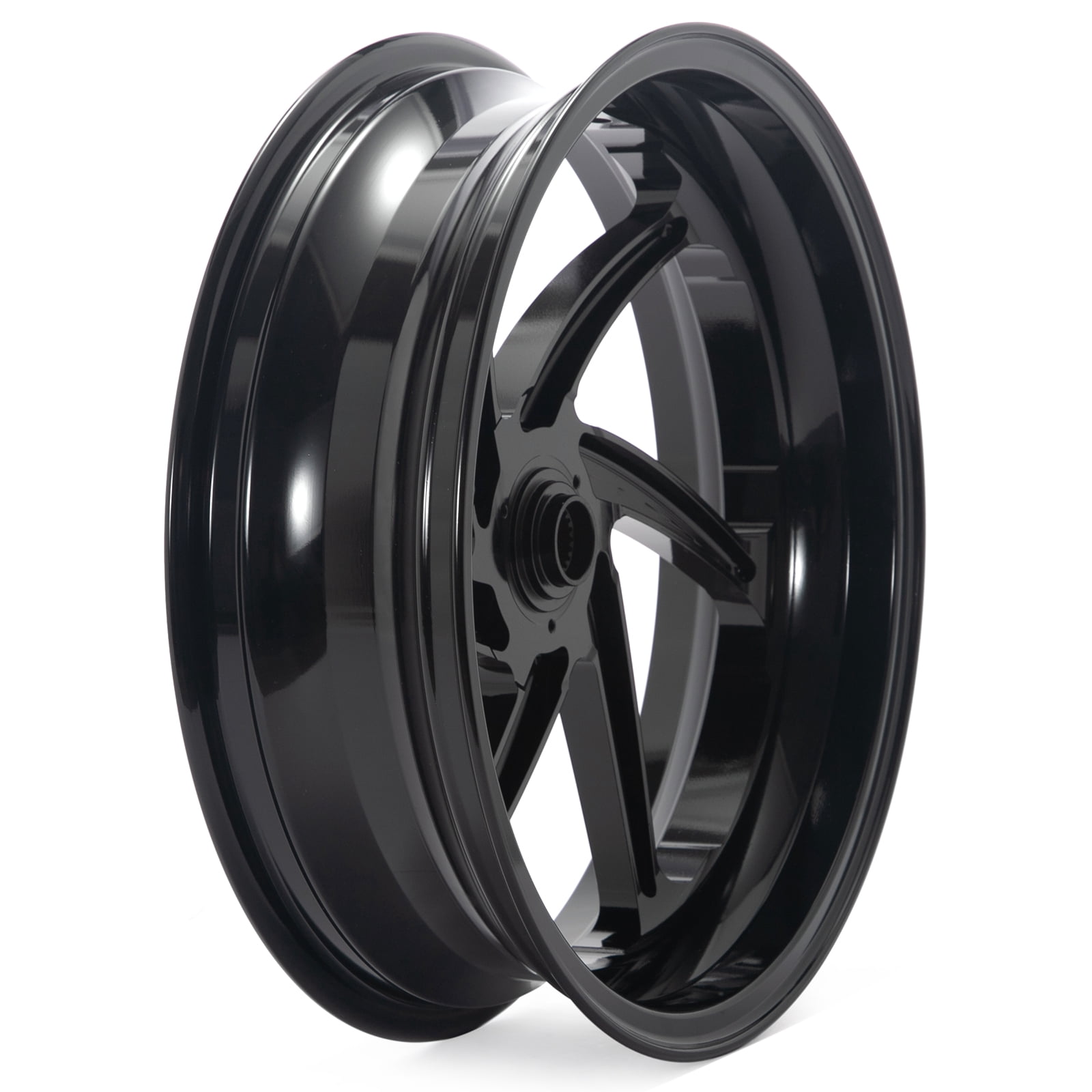 TARAZON Rear Cast Wheel Rim for Yamaha XMAX300 (Black, 14 in x 4 in) suhva