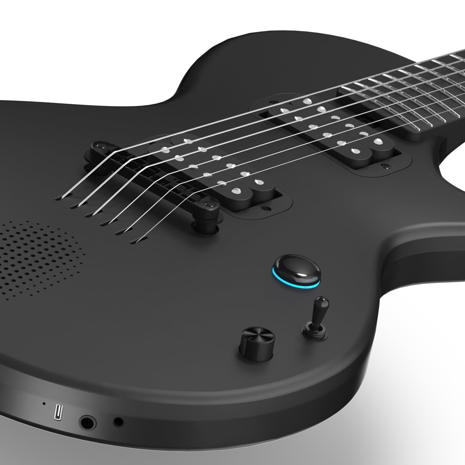 Enya Nova Go Sonic Smart Electric Guitar (Black, 38 in) yetgy