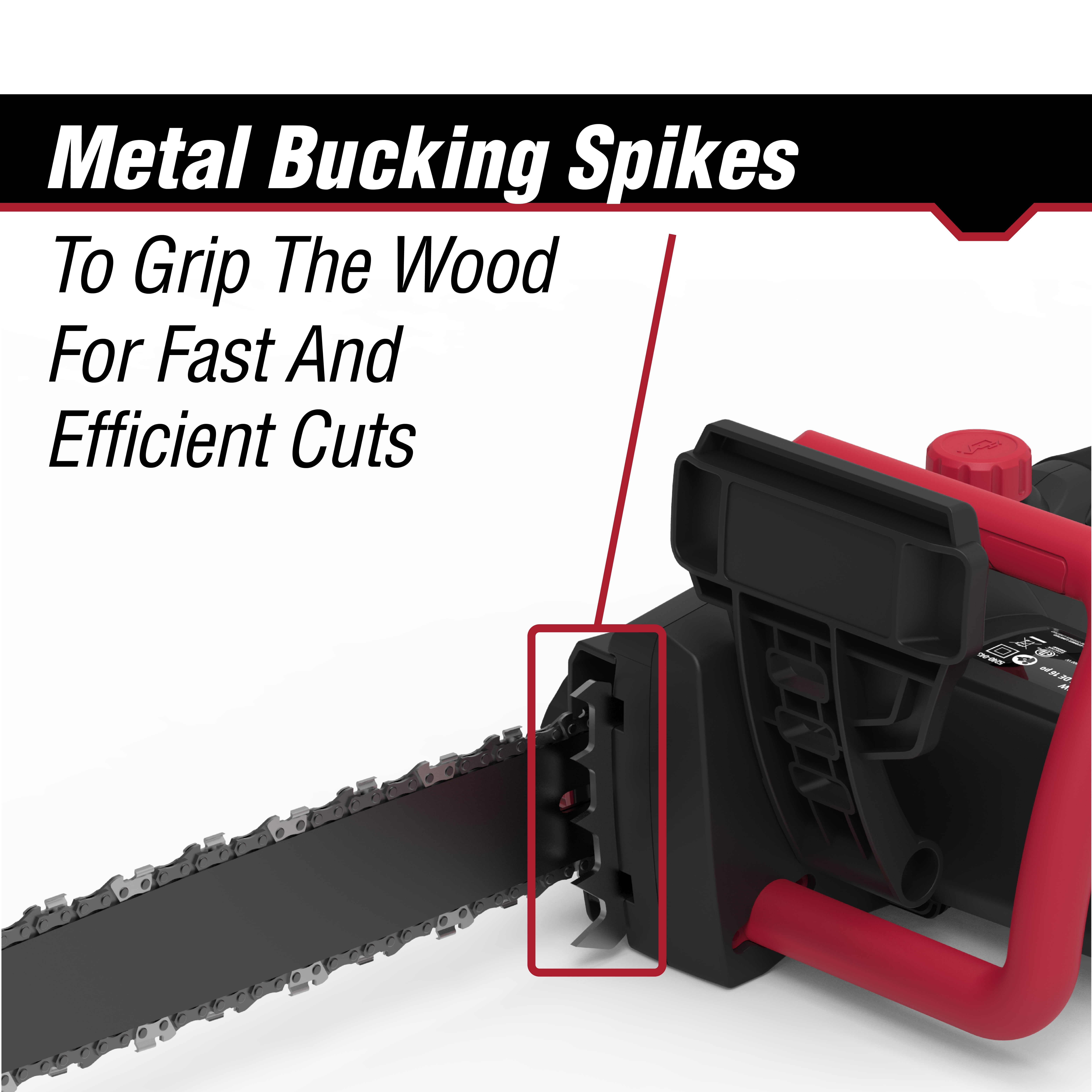 Hyper Tough 16-Inch Electric Chainsaw, 15-Amp Corded Motor, Automatic Oiler, Tool-less Tensioning (16 in) l0mrn