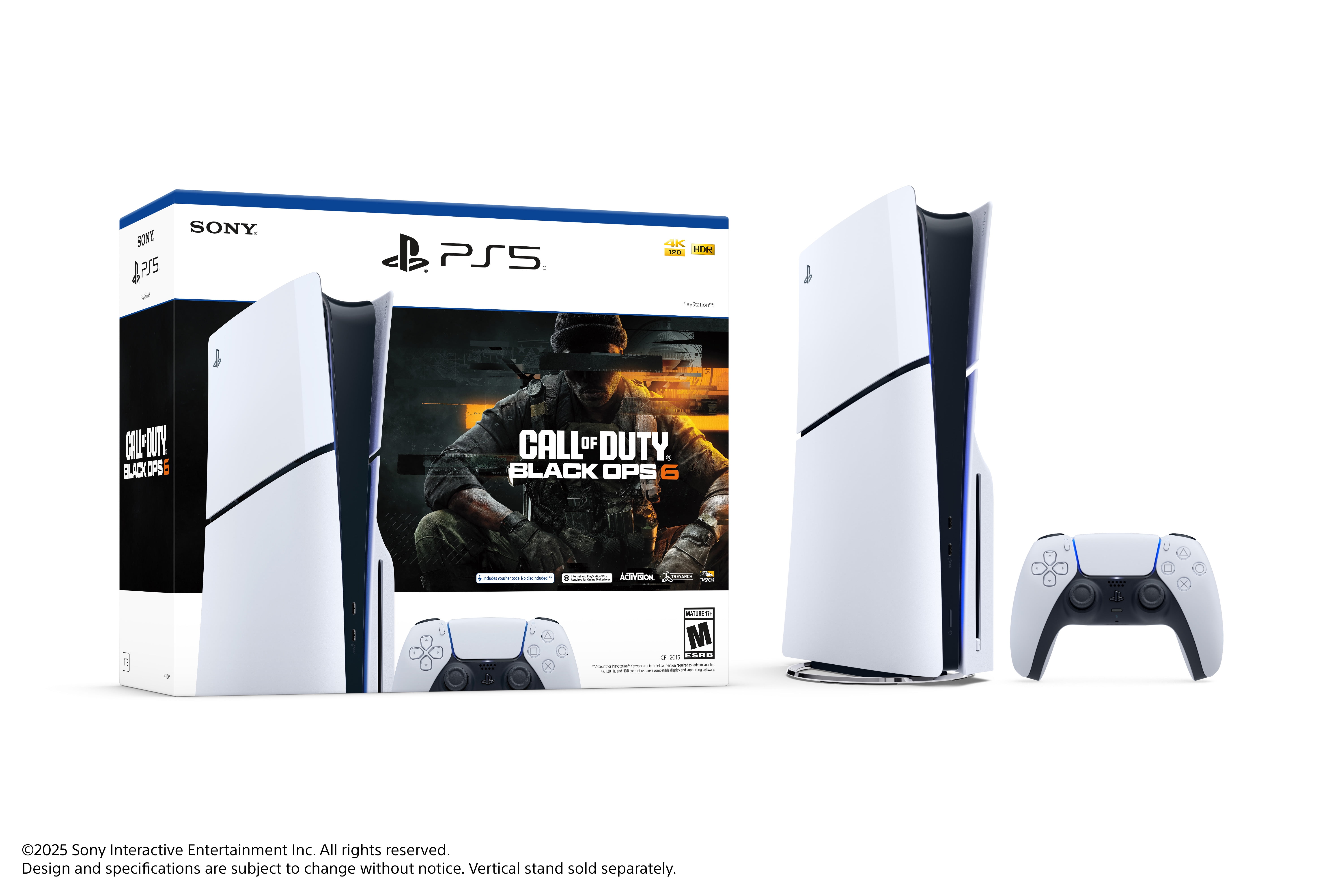 PlayStation 5 Disc Edition Console with Call of Duty: Black Ops 6 Bundle (Black, 1 TB) sdmhc