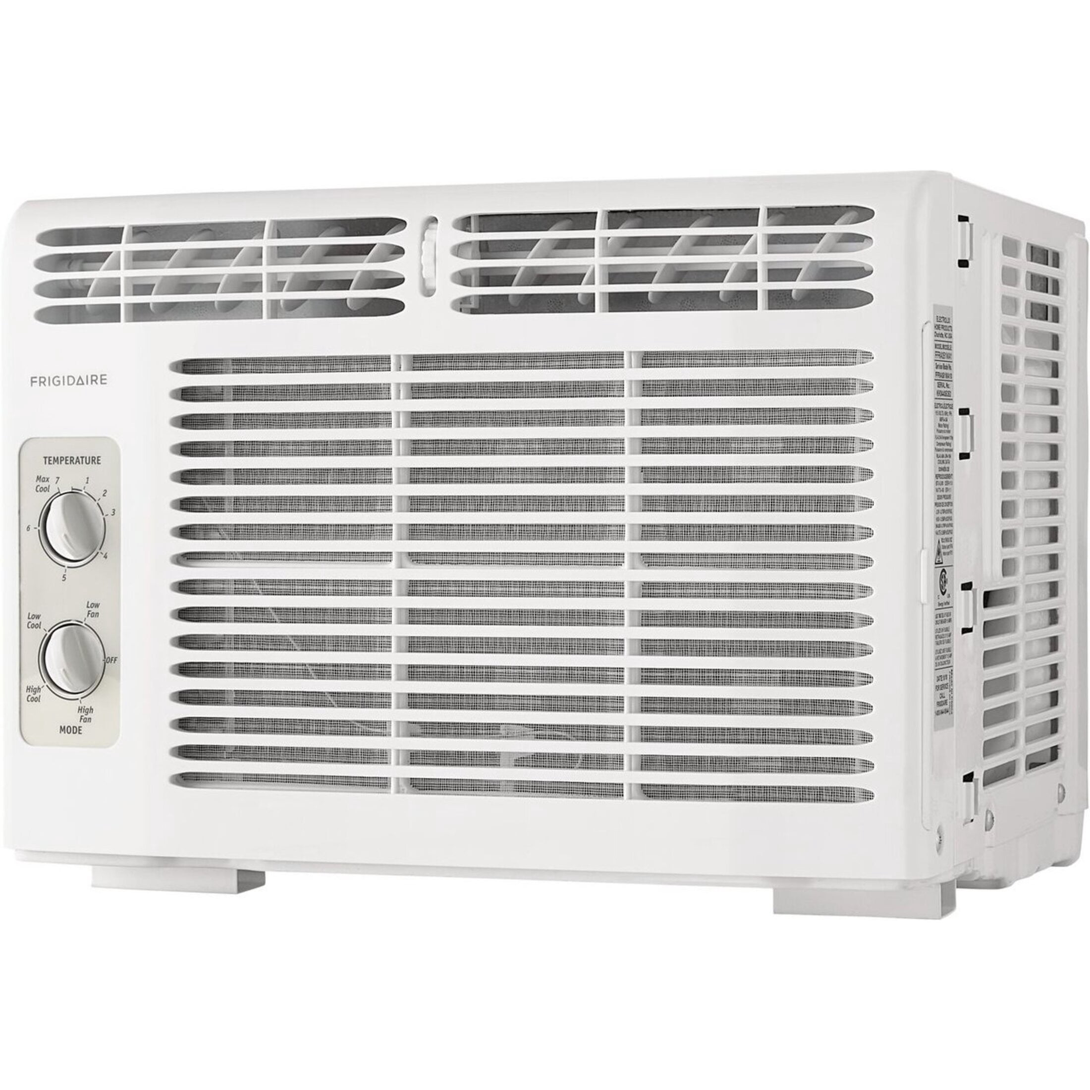 Frigidaire 5,000 BTU Window Air Conditioner for Small Rooms, Quiet Efficient Cooling (White, 150 sq. ft. Coverage) ewks9