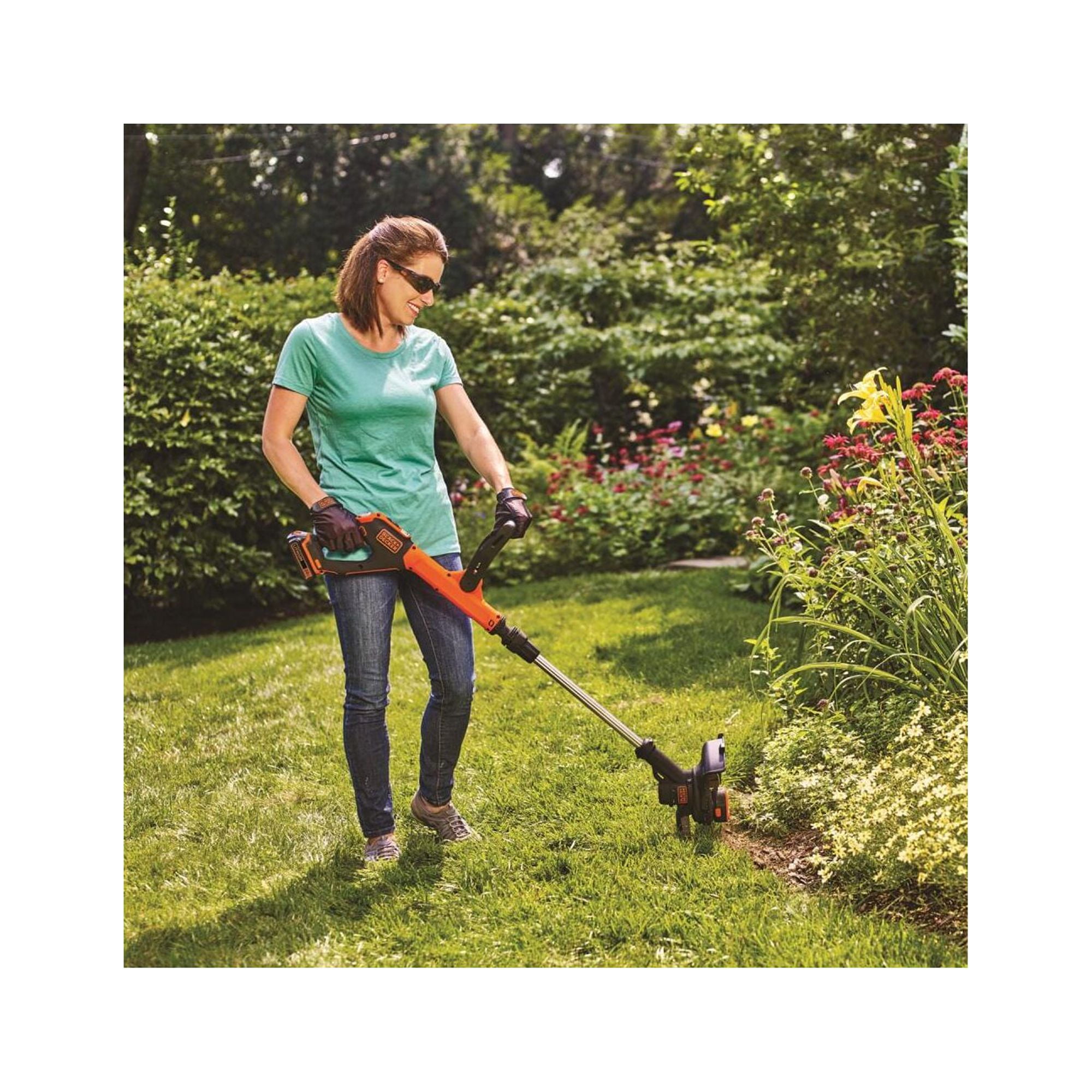 BLACK+DECKER 20V MAX Cordless String Trimmer and Edger Kit (Black, 12 in) iptol