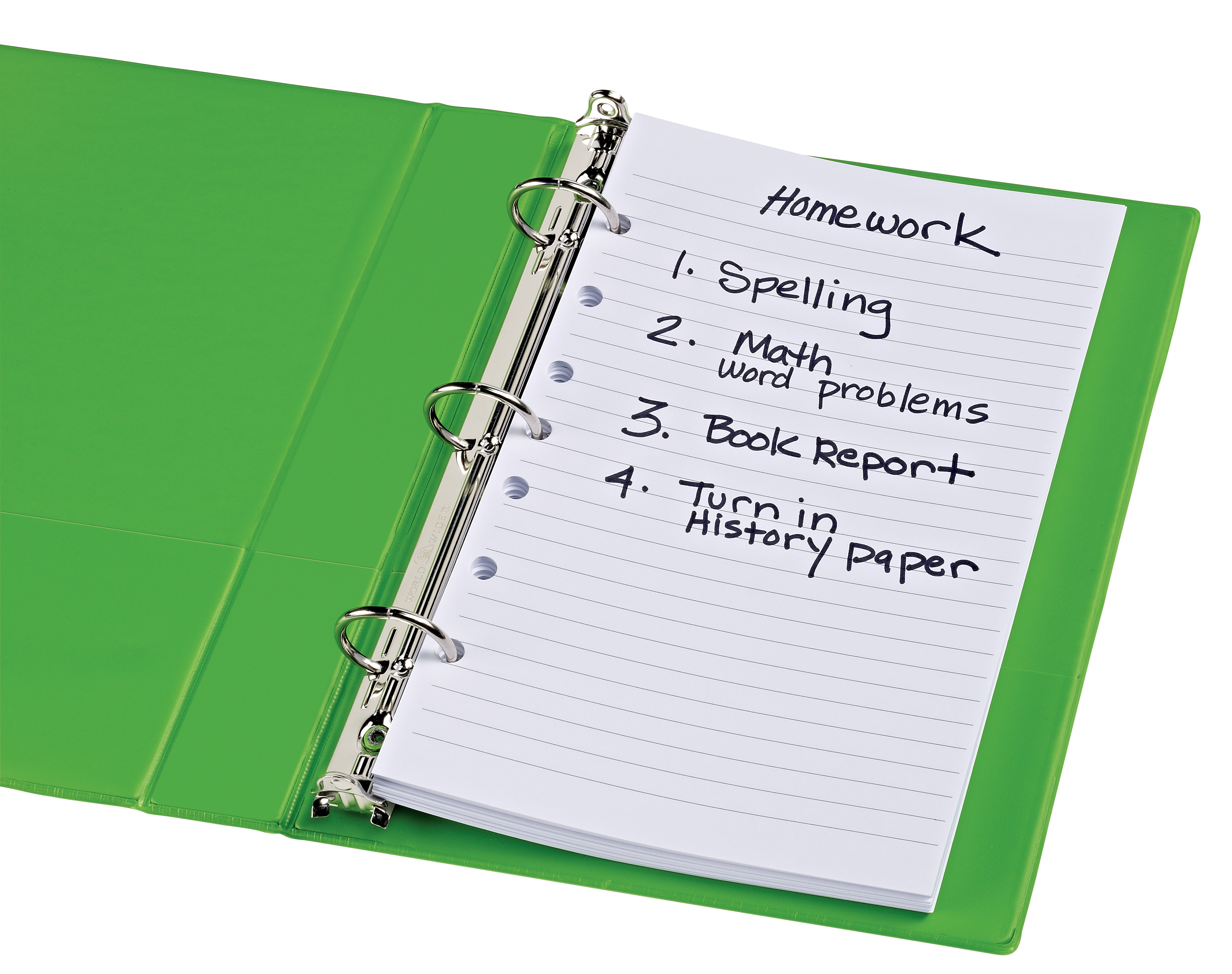 Avery Mini Binder Filler Paper, College-Ruled, Compatible with 3-Ring and 7-Ring Binders (White, 600 Sheets) 025ow
