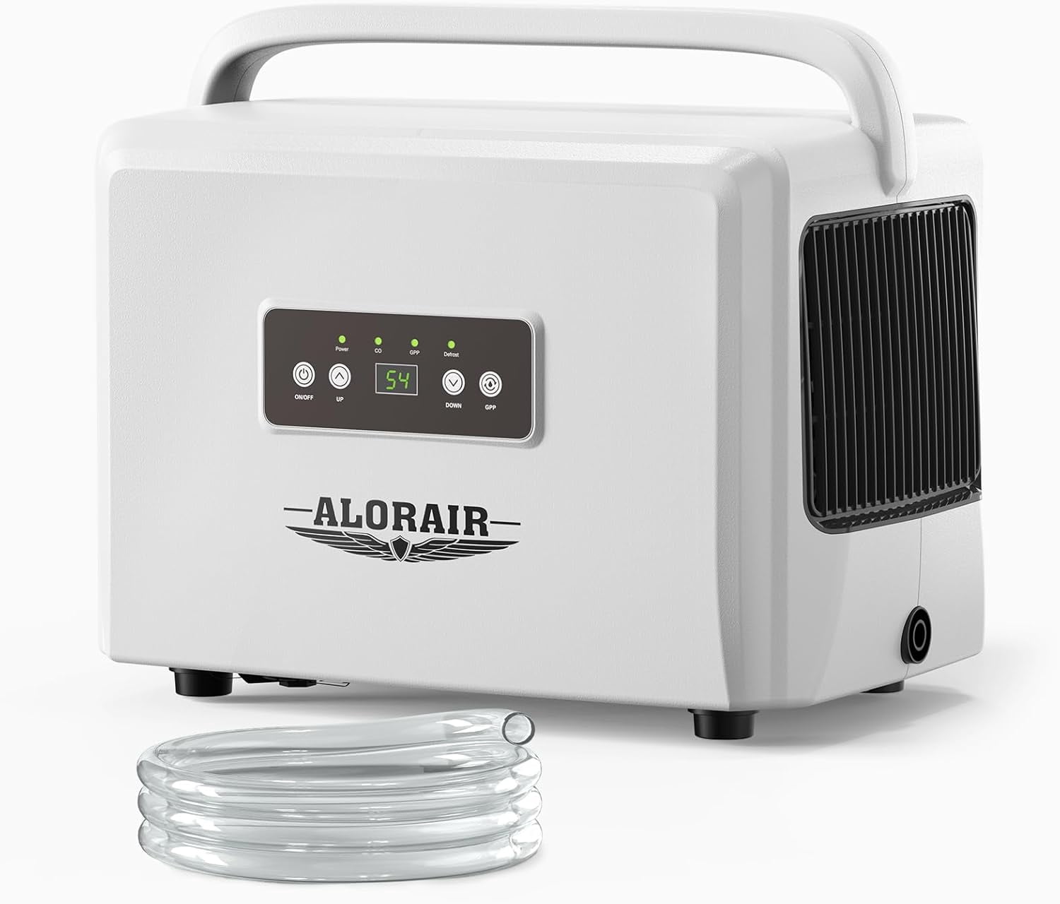 AlorAir Crawlspace Dehumidifier for Basements and Attics (White, 70 Pints) 4v90s