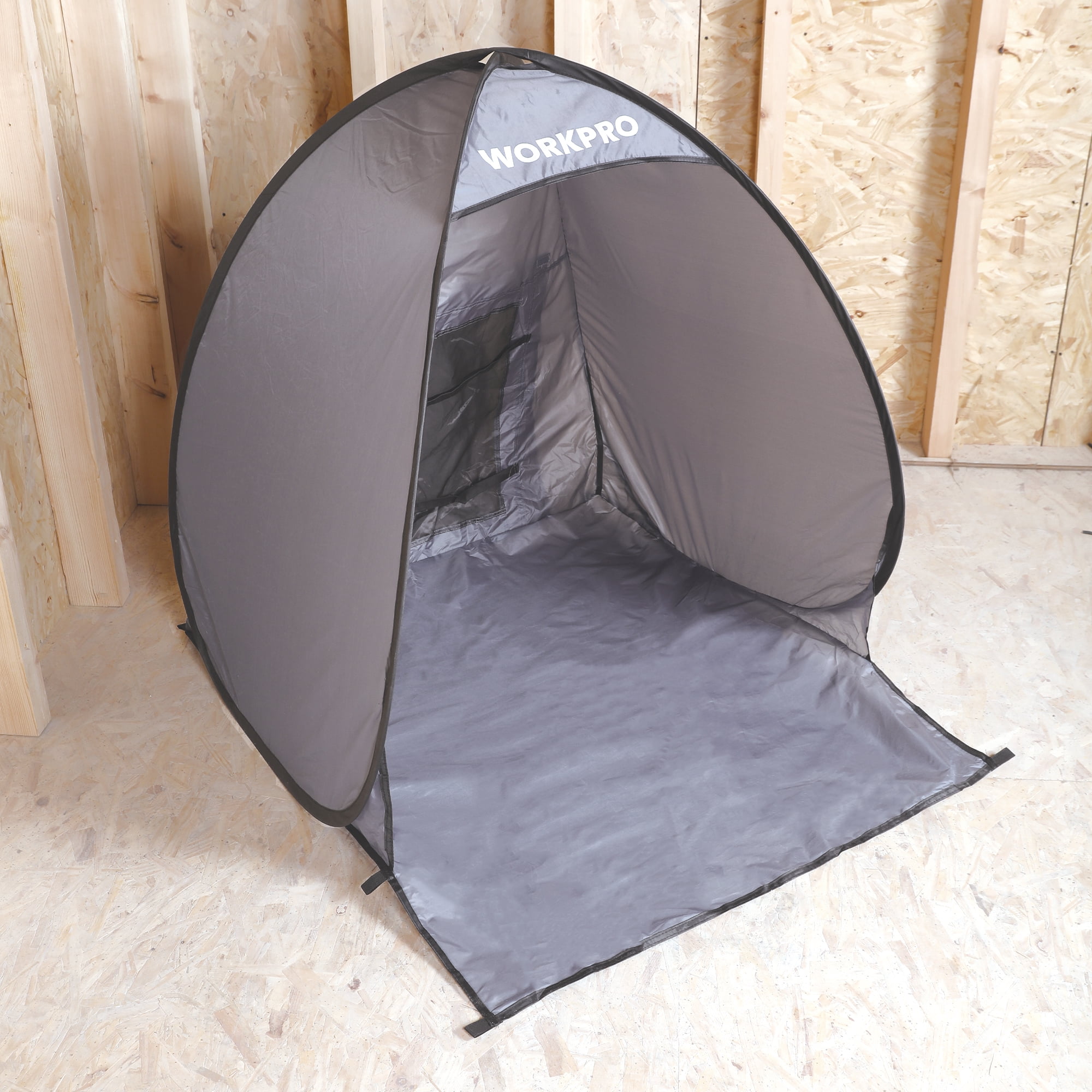 WORKPRO Portable Paint Spraying Booth with Overspray Control (Collapsible, 20 in x 16 in x 19 in) 0cecd