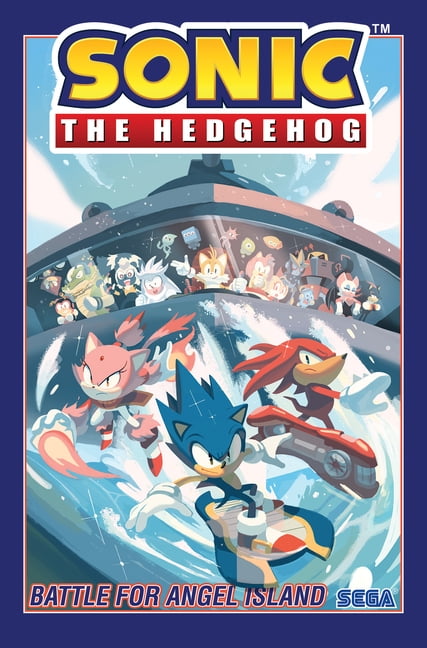 IDW Publishing Sonic the Hedgehog Vol. 3: Battle for Angel Island (Paperback, 96 Pages) 5iu4a