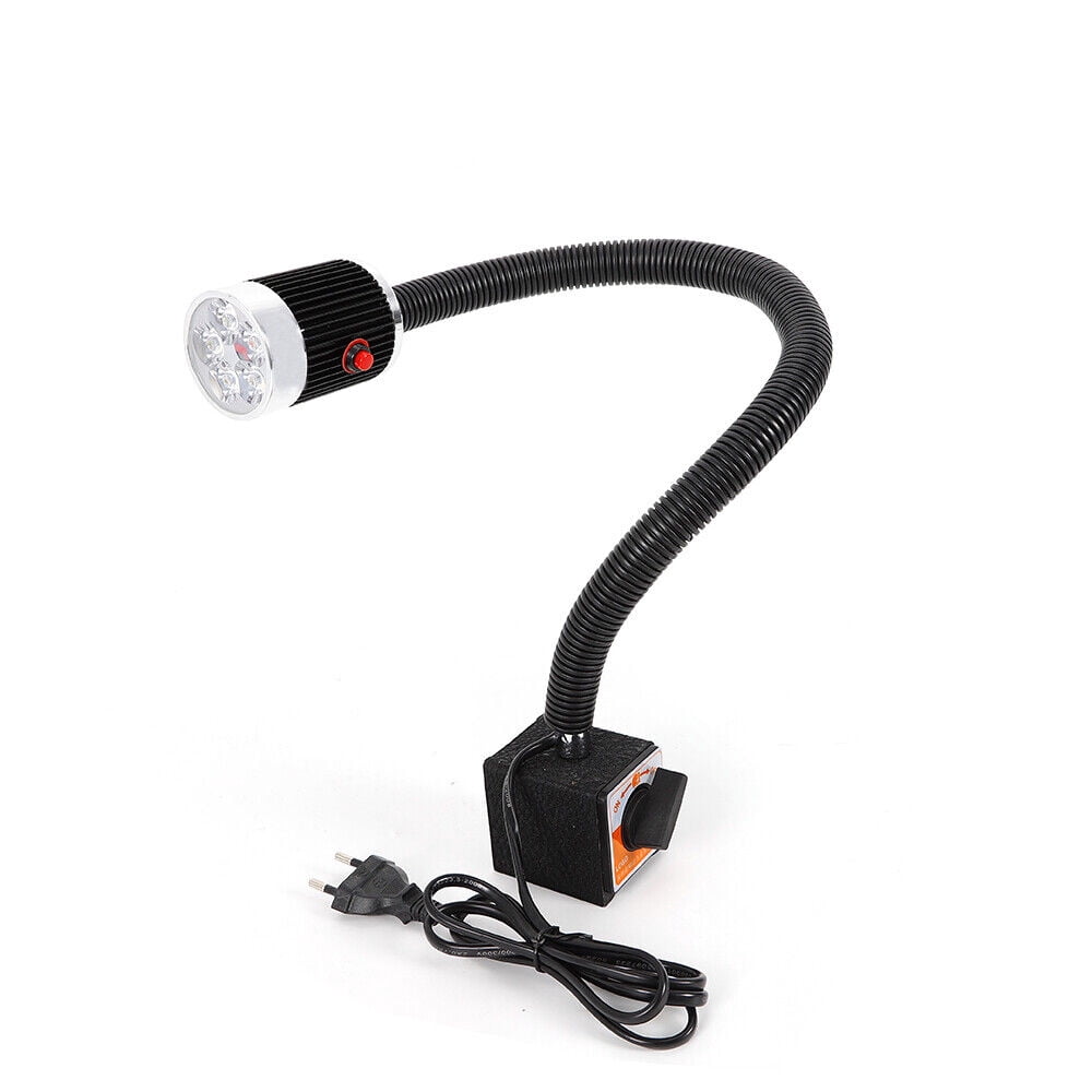 Generic LED Flexible Gooseneck Work Light with Magnetic Base (Black, 12 in) ssmbk