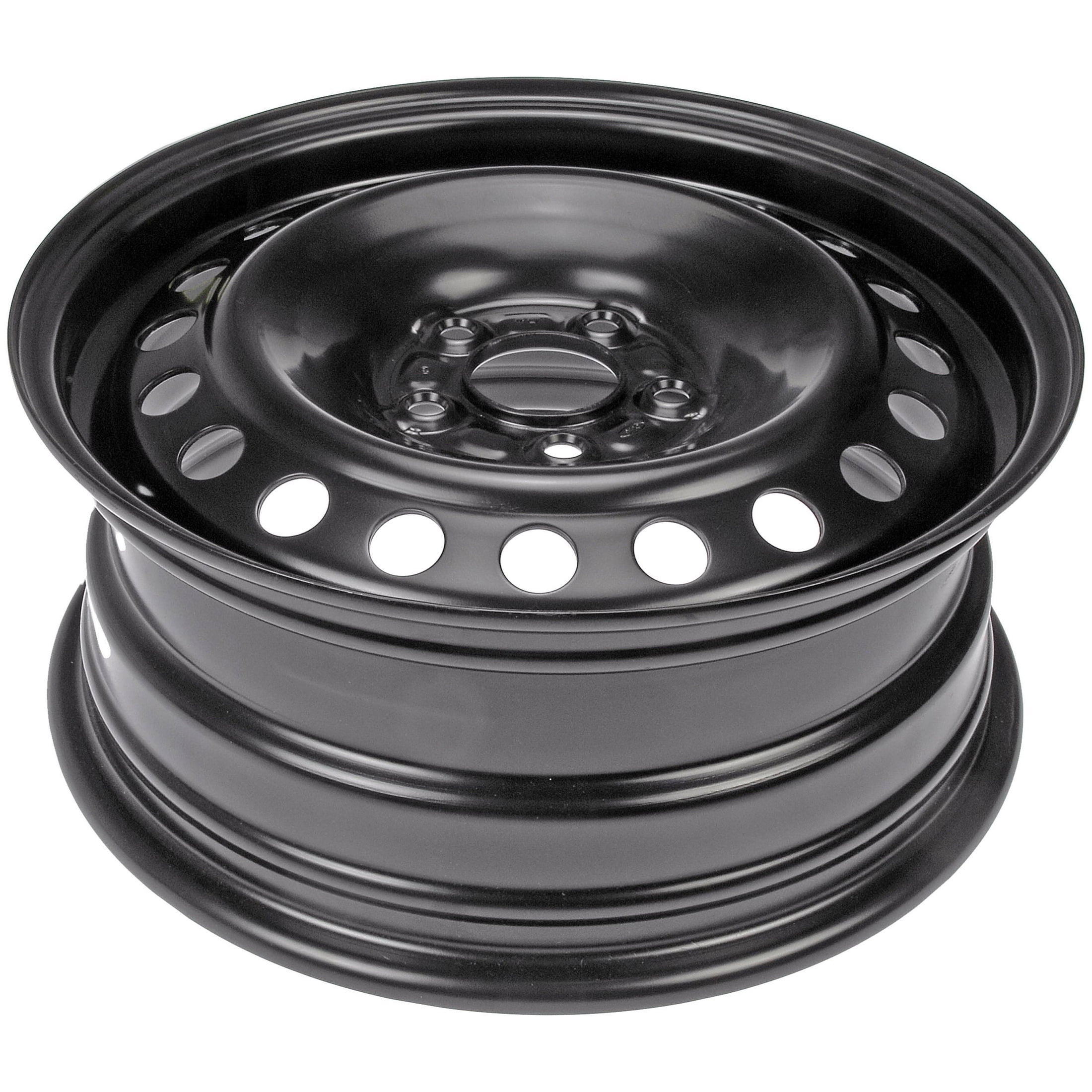 Dorman 939-138 Steel Wheel Rim (Black, 16 x 6.5 in, 5-Lug) y738u
