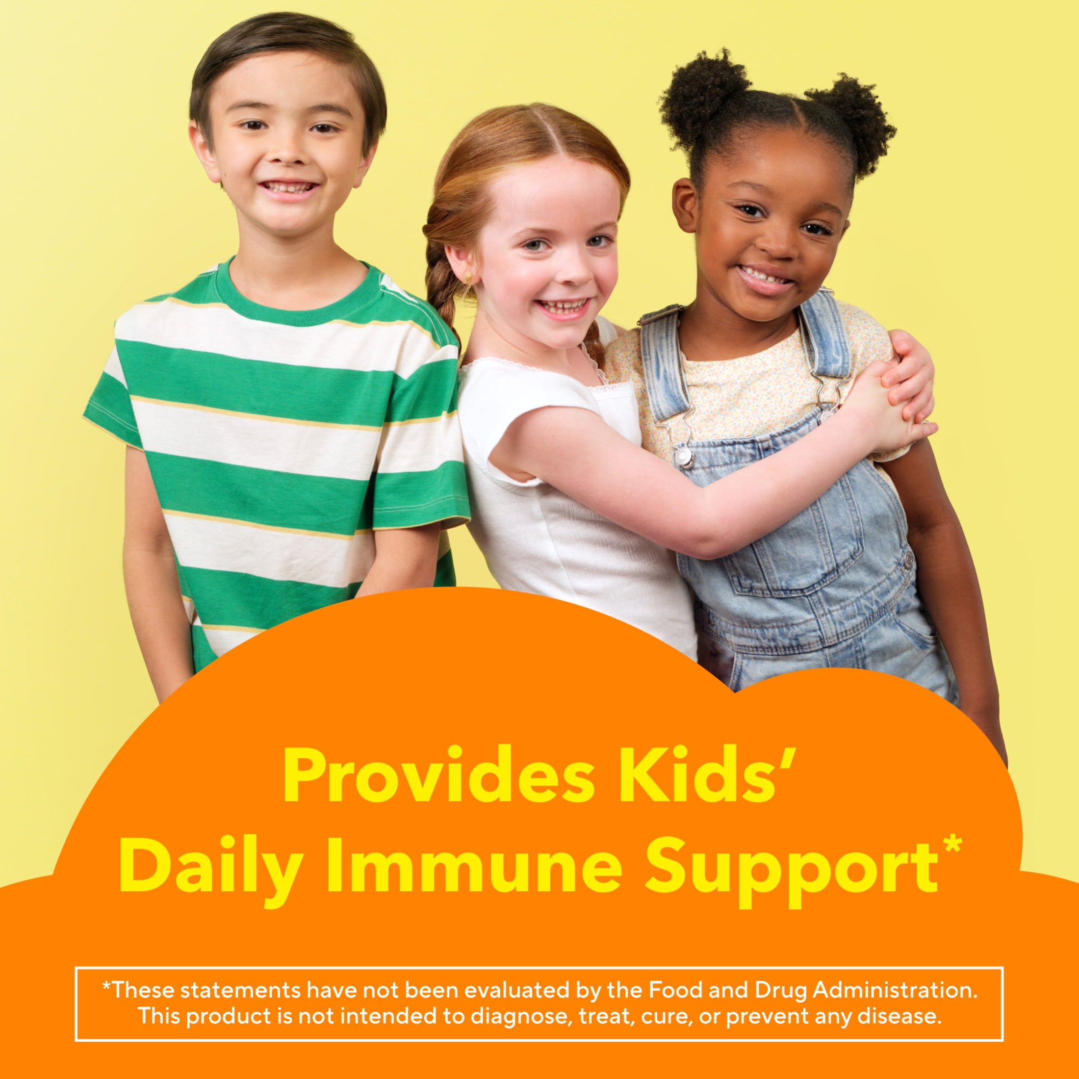 L'il Critters Immune C Kids Gummy Vitamins Supplement with Zinc and Vitamin D (Fruit Flavored, 190 Count) ioqig