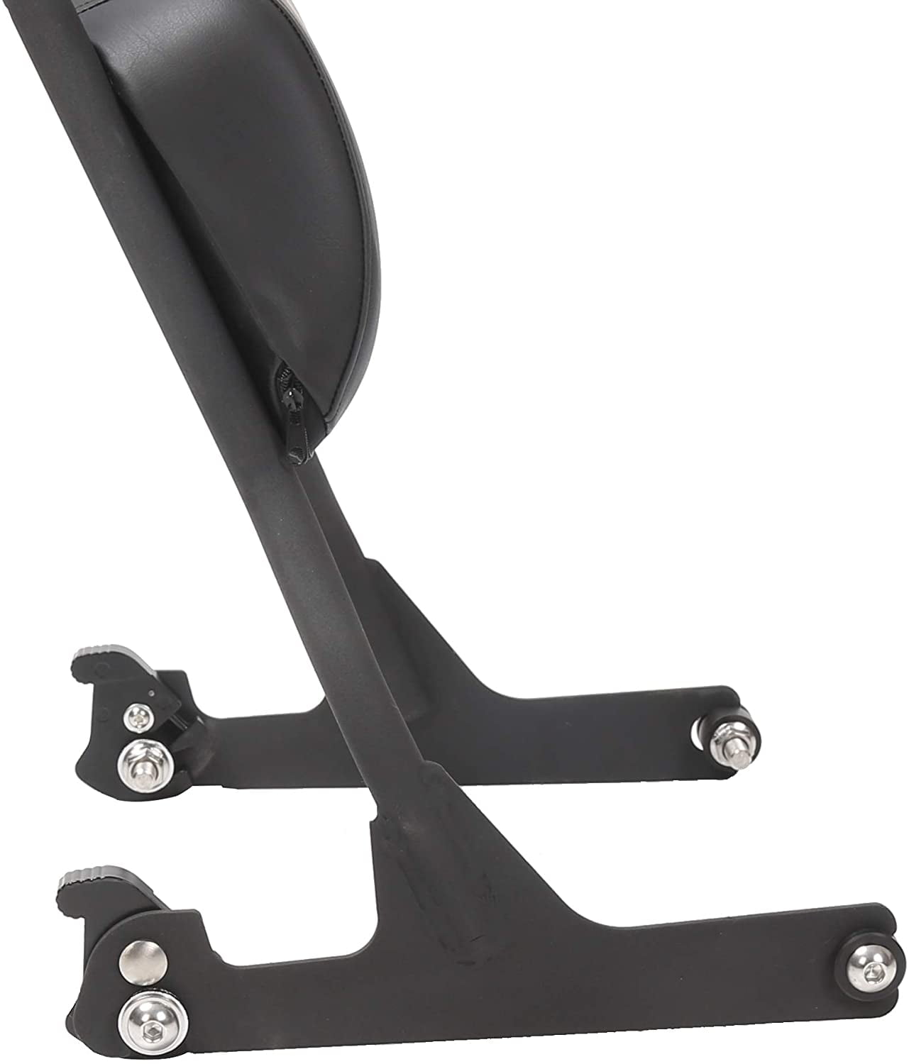 Kojem Detachable Passenger Backrest Sissy Bar for Harley Softail Fat Boy (Matte Black) s0s3p