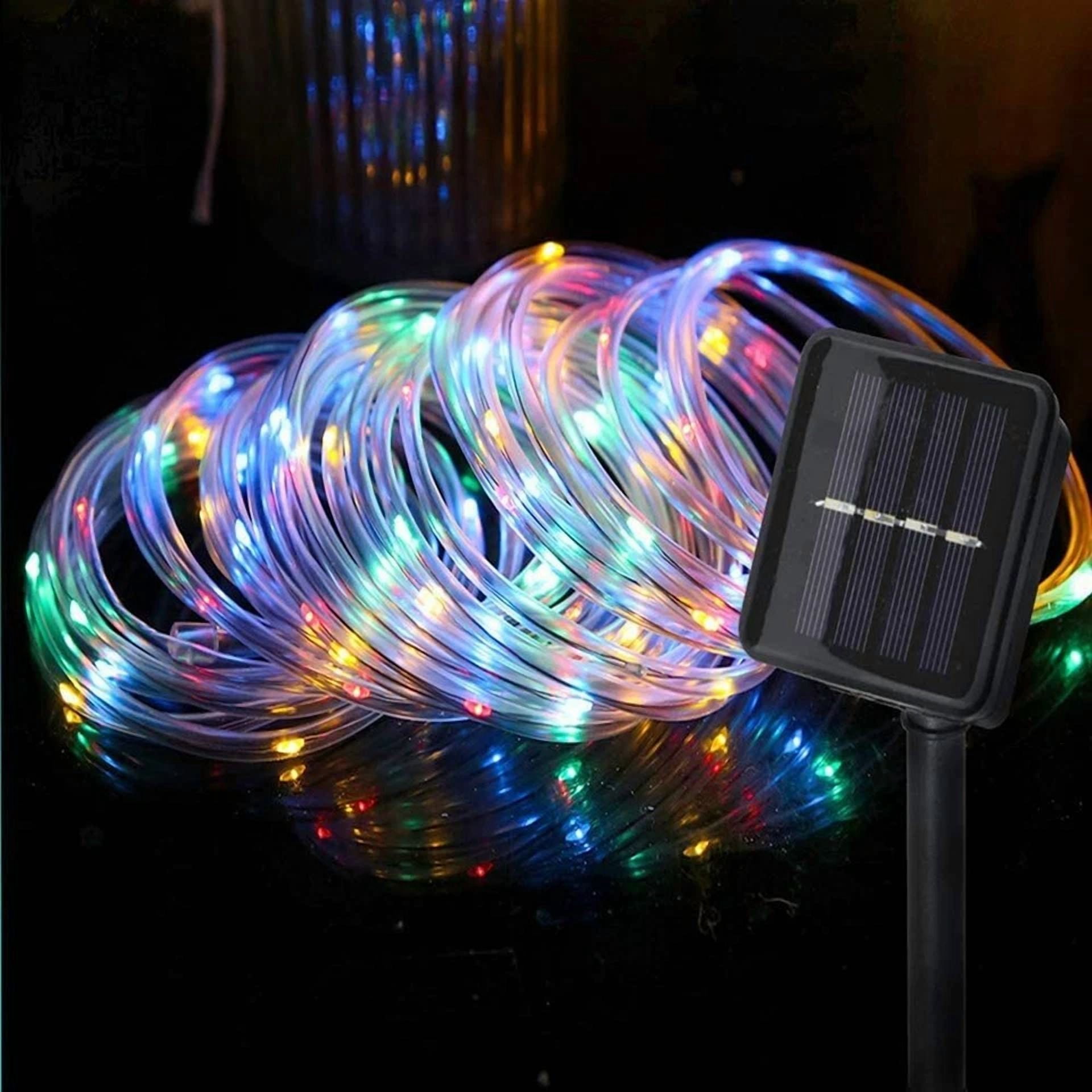 Purely Elizabeth 50 LED Solar String Lights (Warm White, 23 ft) 50w0r