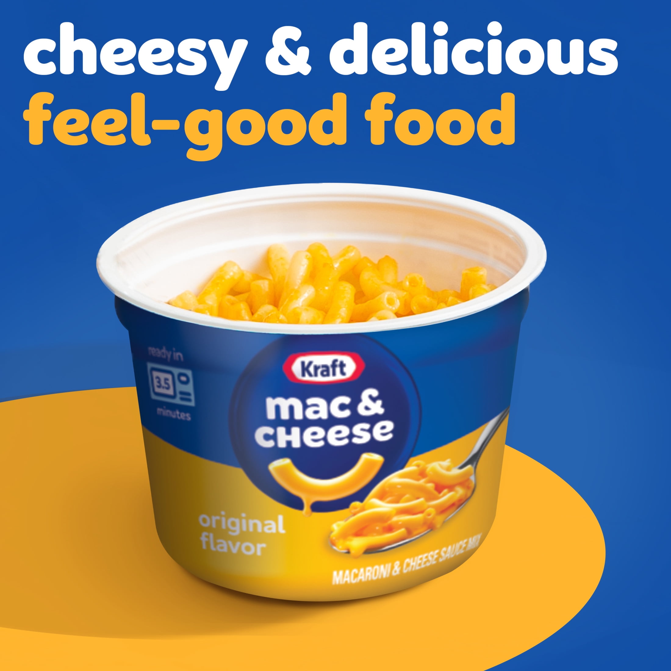 Kraft Original Macaroni and Cheese Dinner Cups (4 Pack, 2.05 oz Each) 4juec