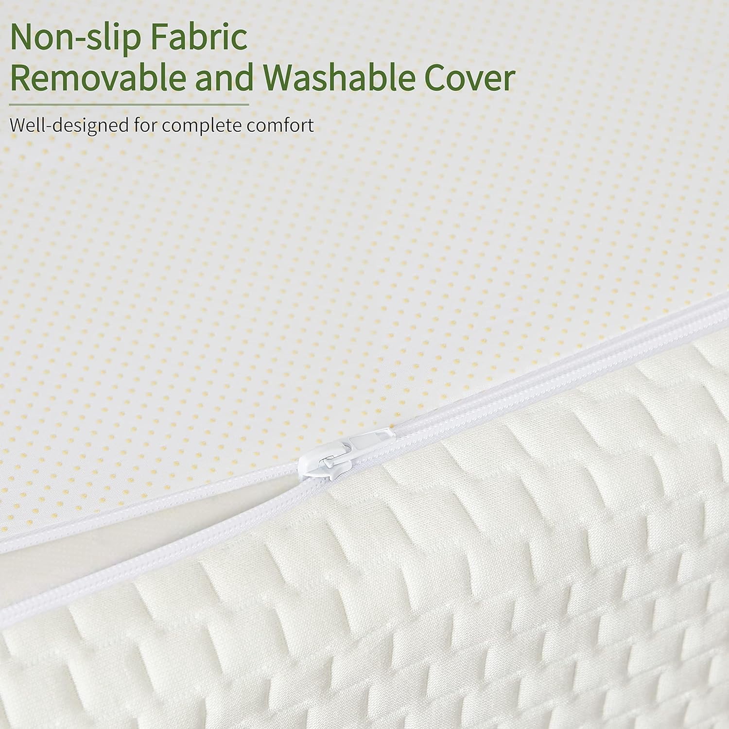 OUUI Twin Memory Foam Mattress, 8 Inch Gel Infused Mattress with Breathable Bamboo Cover (White, Twin) v36mw