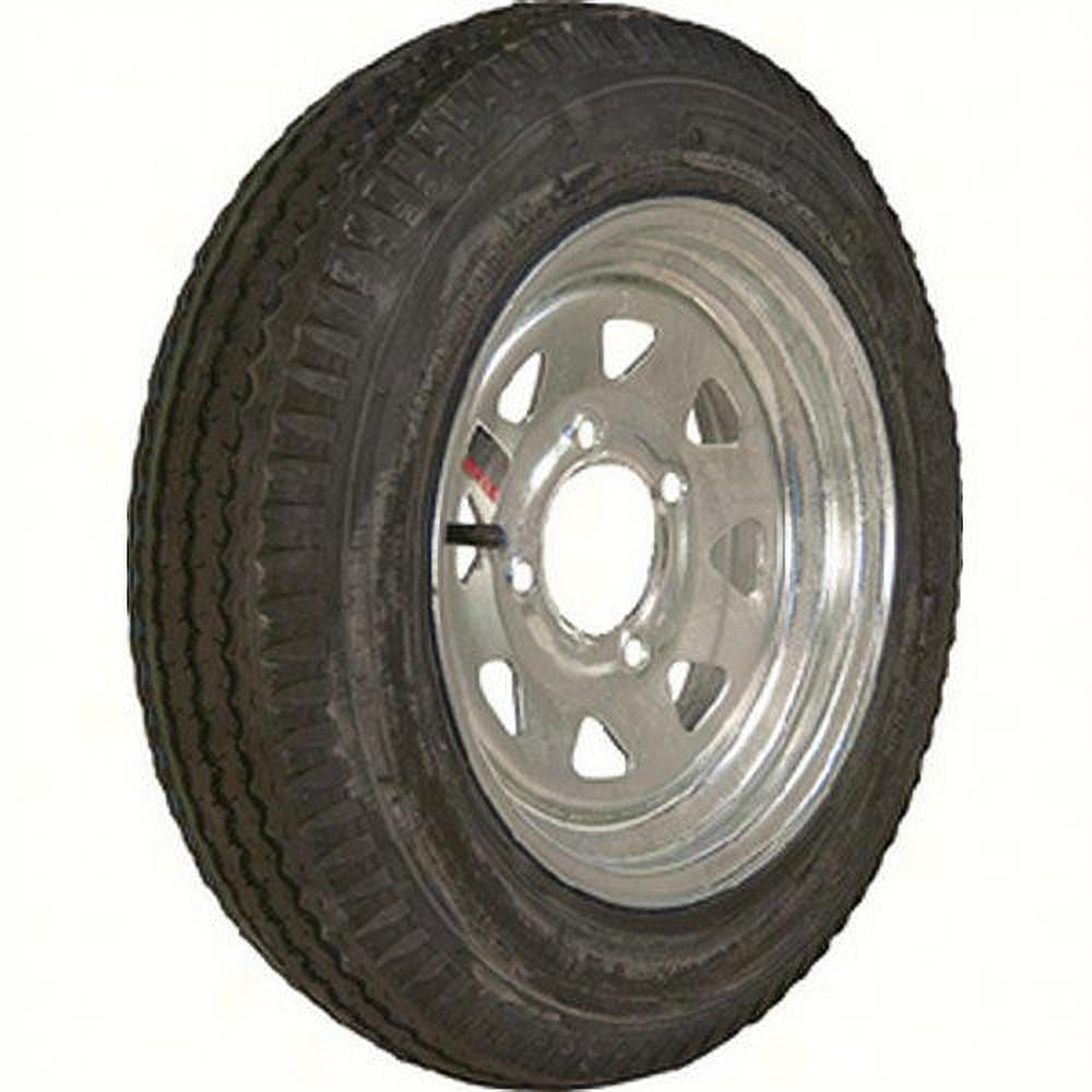 Loadstar 31202 ST145/R-12 Radial Tire and Galvanized Spoke Wheel Assembly (12 in, 1220 lb Capacity) 93akt