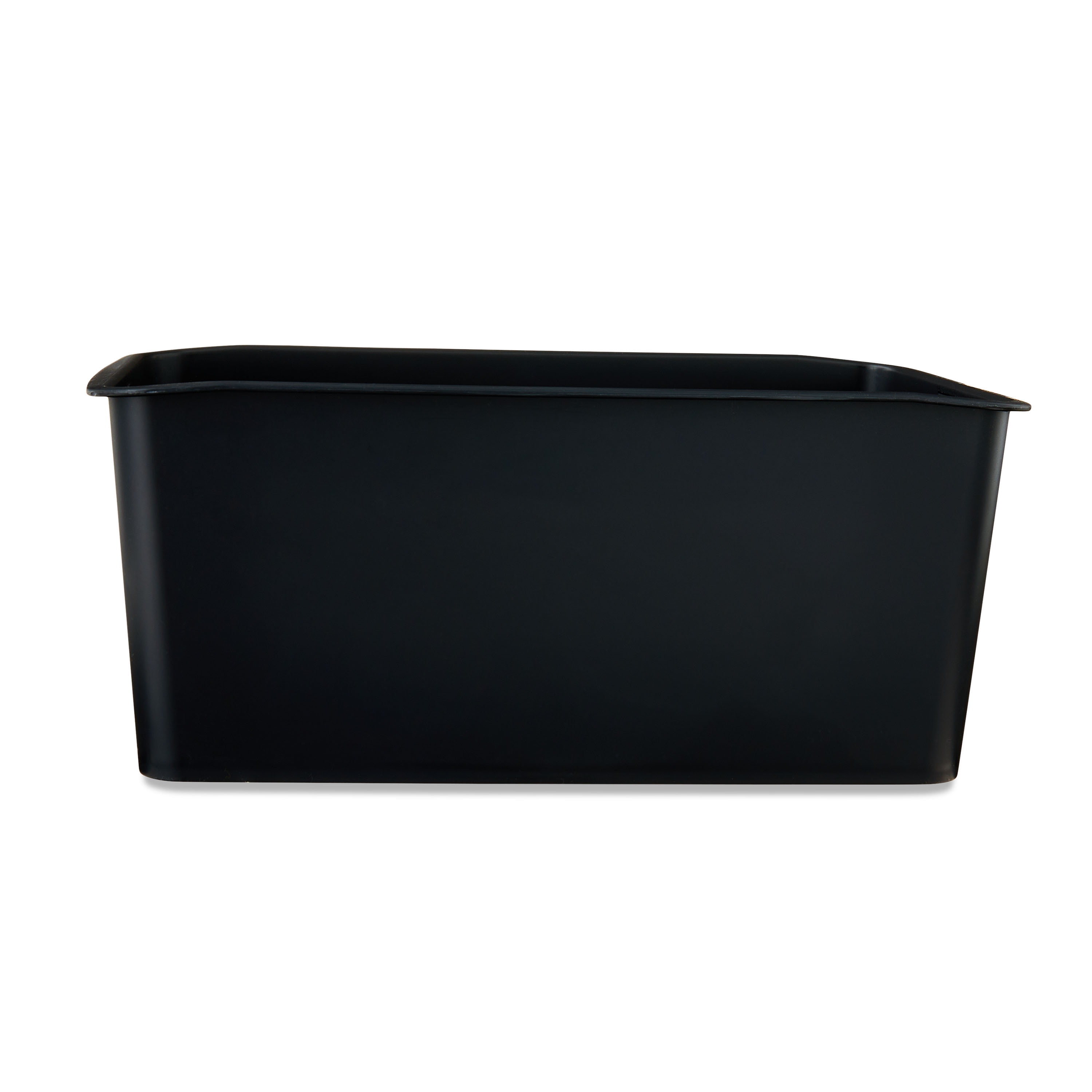 Pen+Gear Cubby Bin Storage Organizer for Classroom and Home (Black, 12.27 x 7.96 x 5.12 in) b0bxq