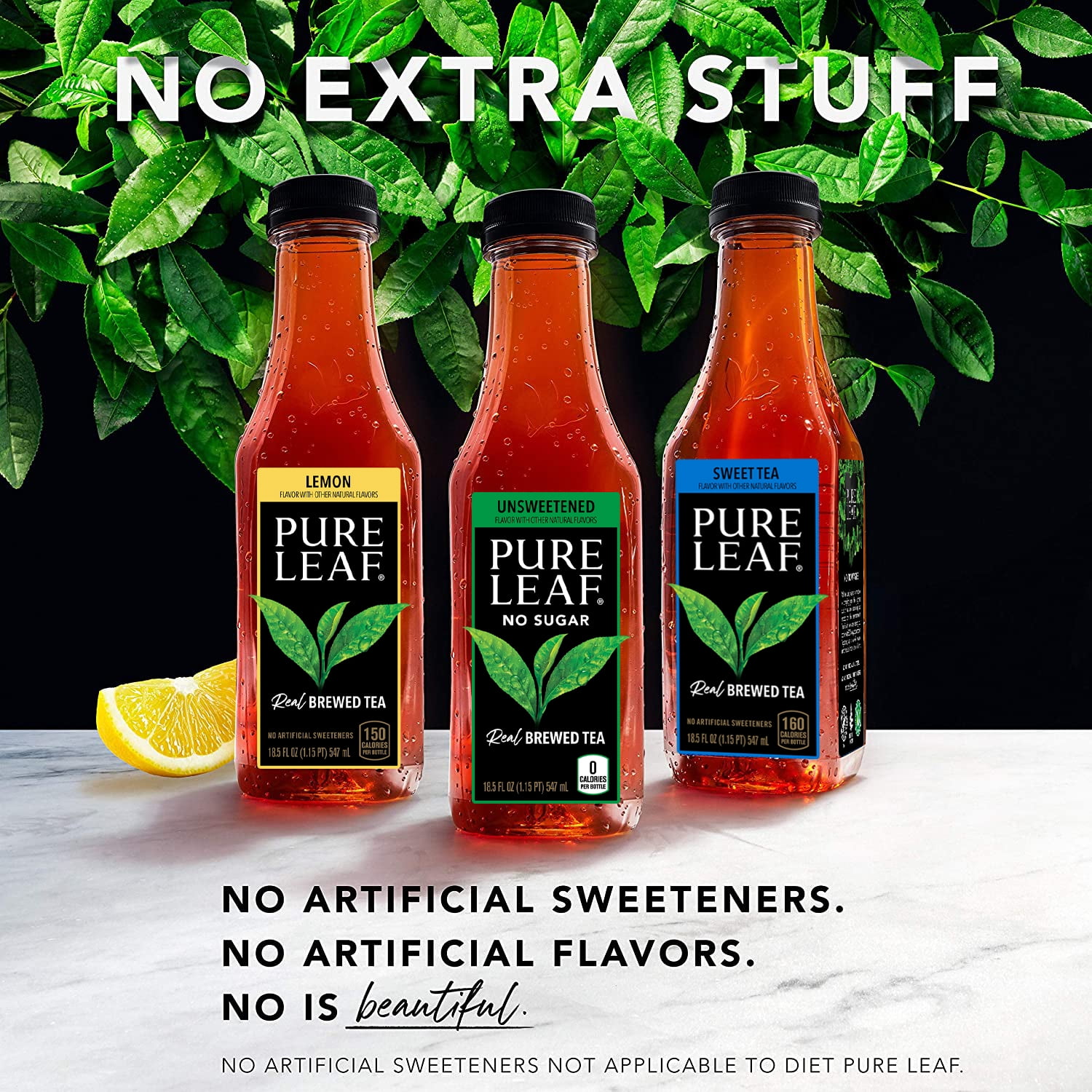 Pure Leaf Extra Sweet Real Brewed Black Iced Tea (12 Pack, 18.5 fl oz) 1q2p6