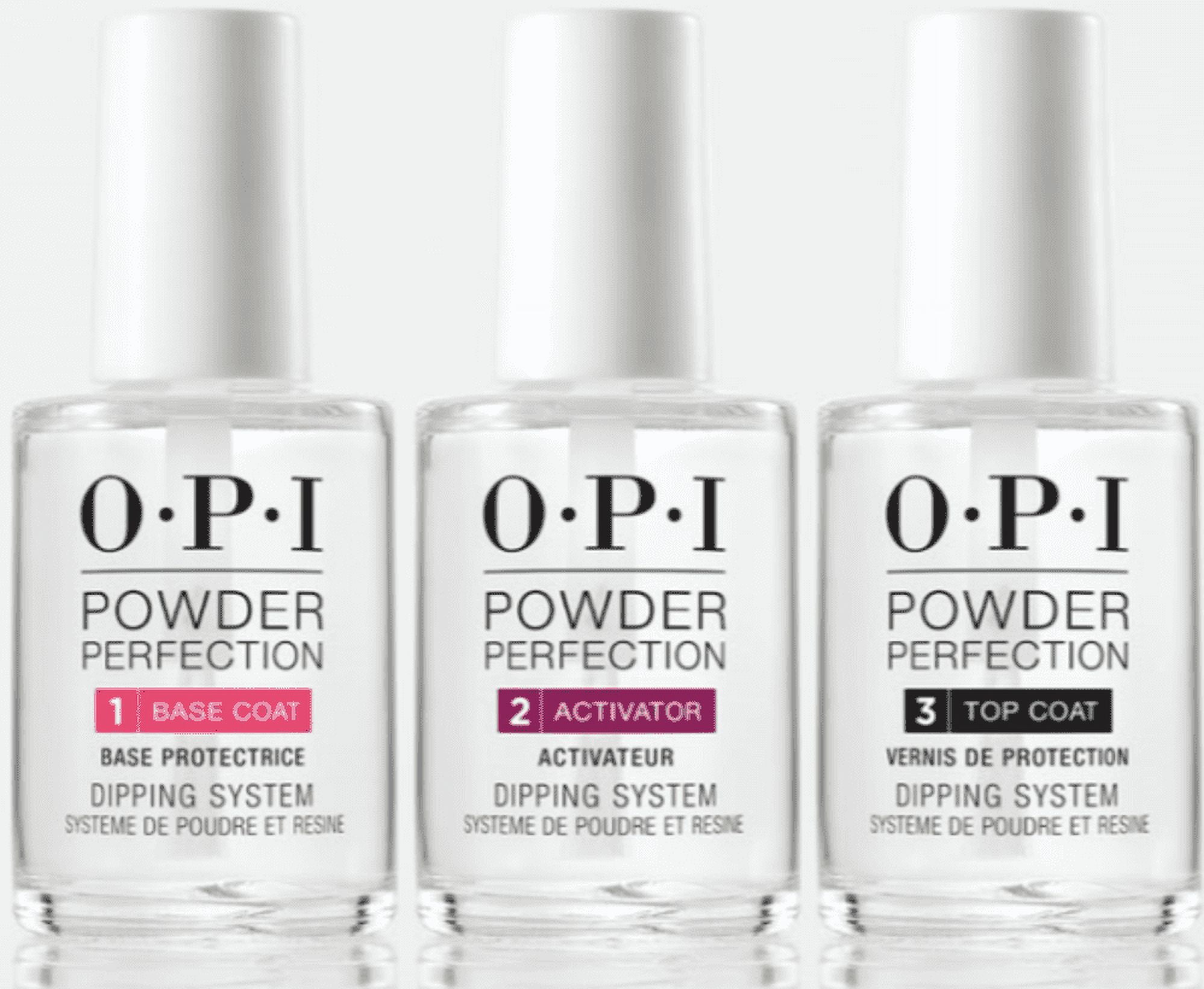 OPI Powder Perfection Dipping System Liquid Essentials Base Coat (Clear, 0.5 fl oz) w9c4o
