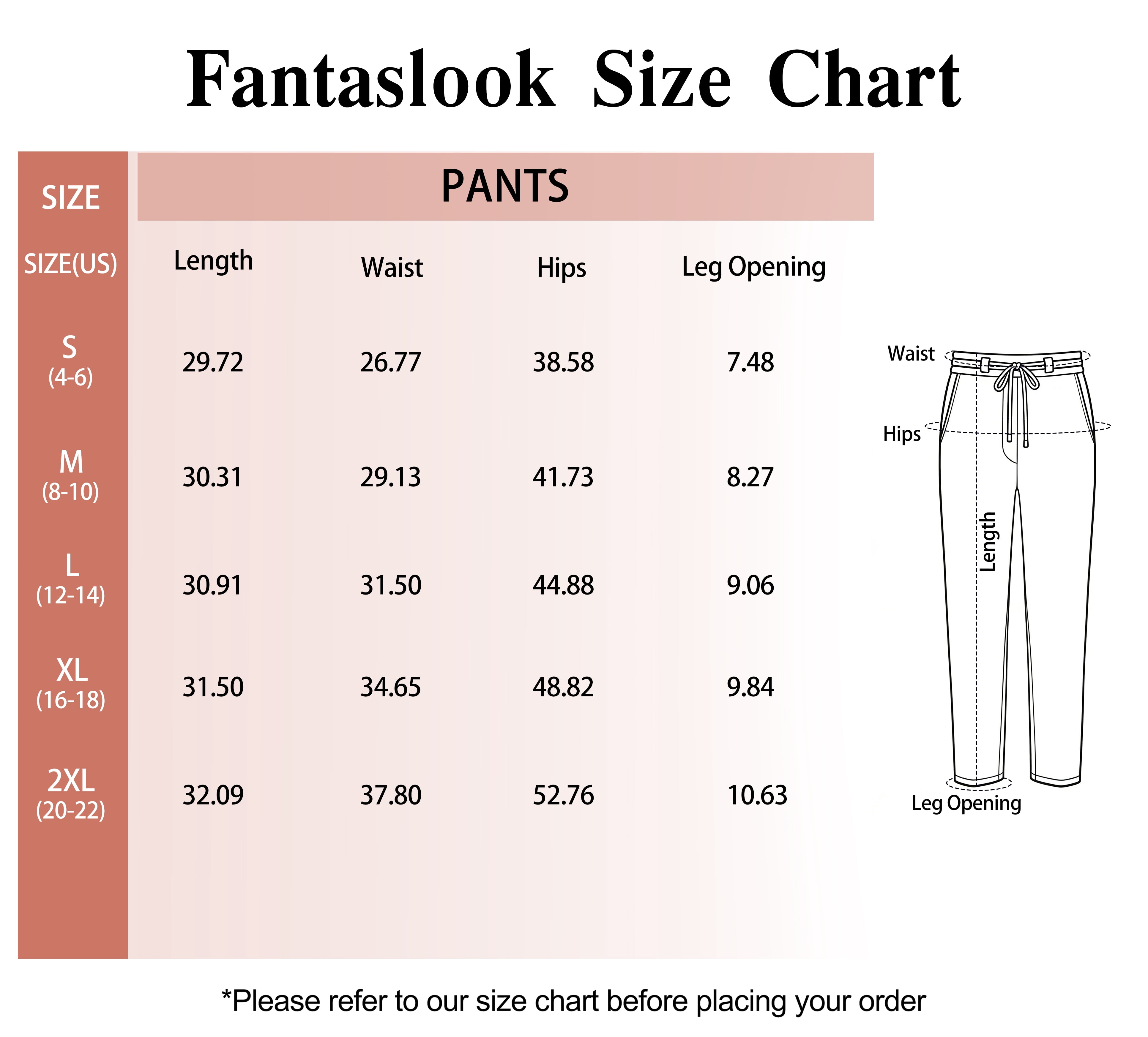 Fantaslook Womens Capri Pants Drawstring Palazzo Trousers with Pockets (Black, L) g6k8w