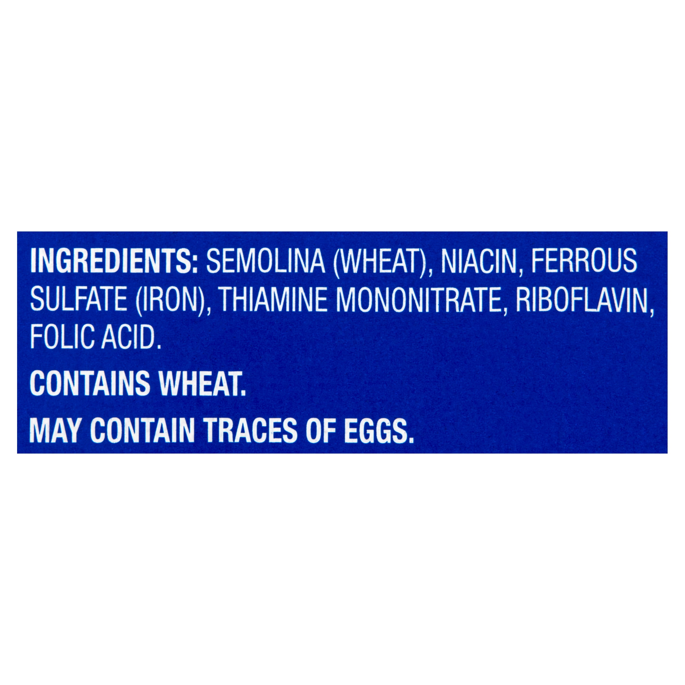 Great Value Fettuccine Pasta, Enriched Durum Semolina (16 oz) y14fz