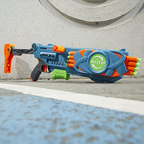 Nerf Elite 2.0 Flipshots Flip-16 Blaster with 16-Dart Capacity and Rotating Barrels (16 Darts) dfpkc