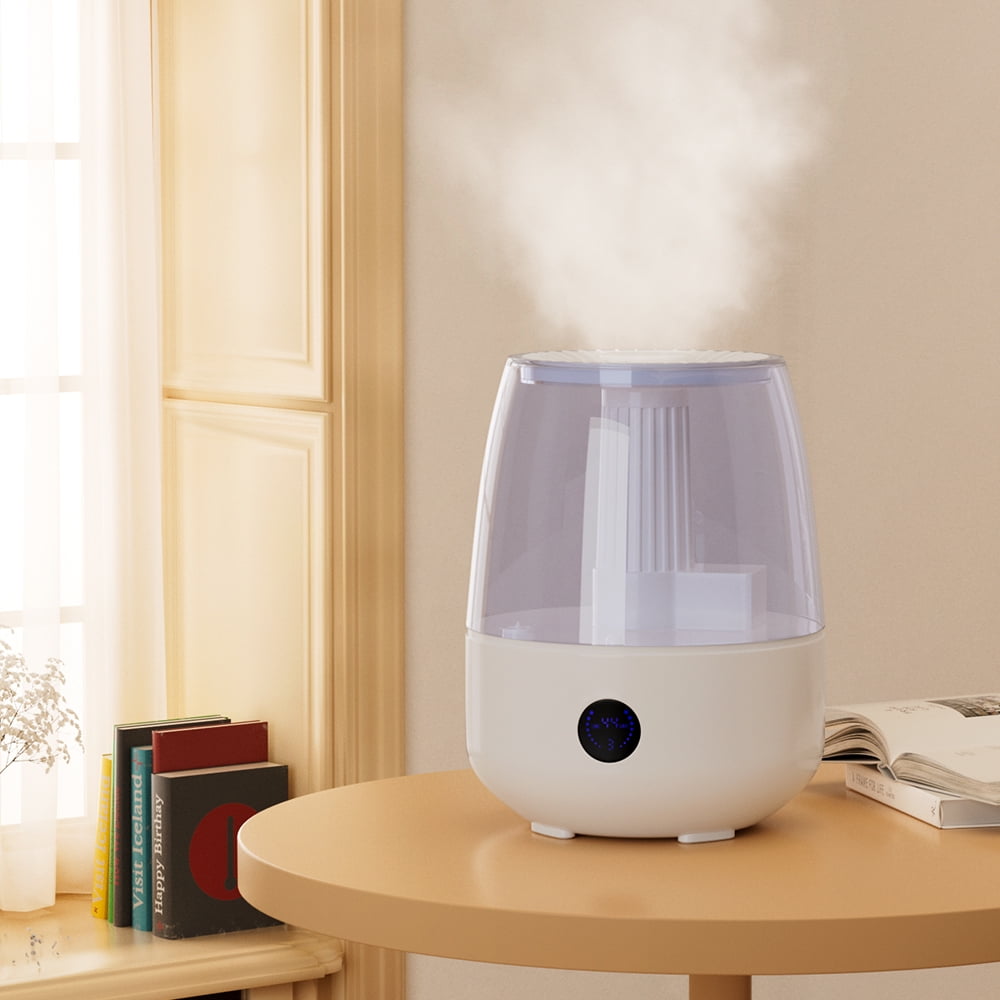 Topteng Cool Mist Humidifier for Bedroom and Large Room with Remote Control (White, 1.8 gal) 6xam9