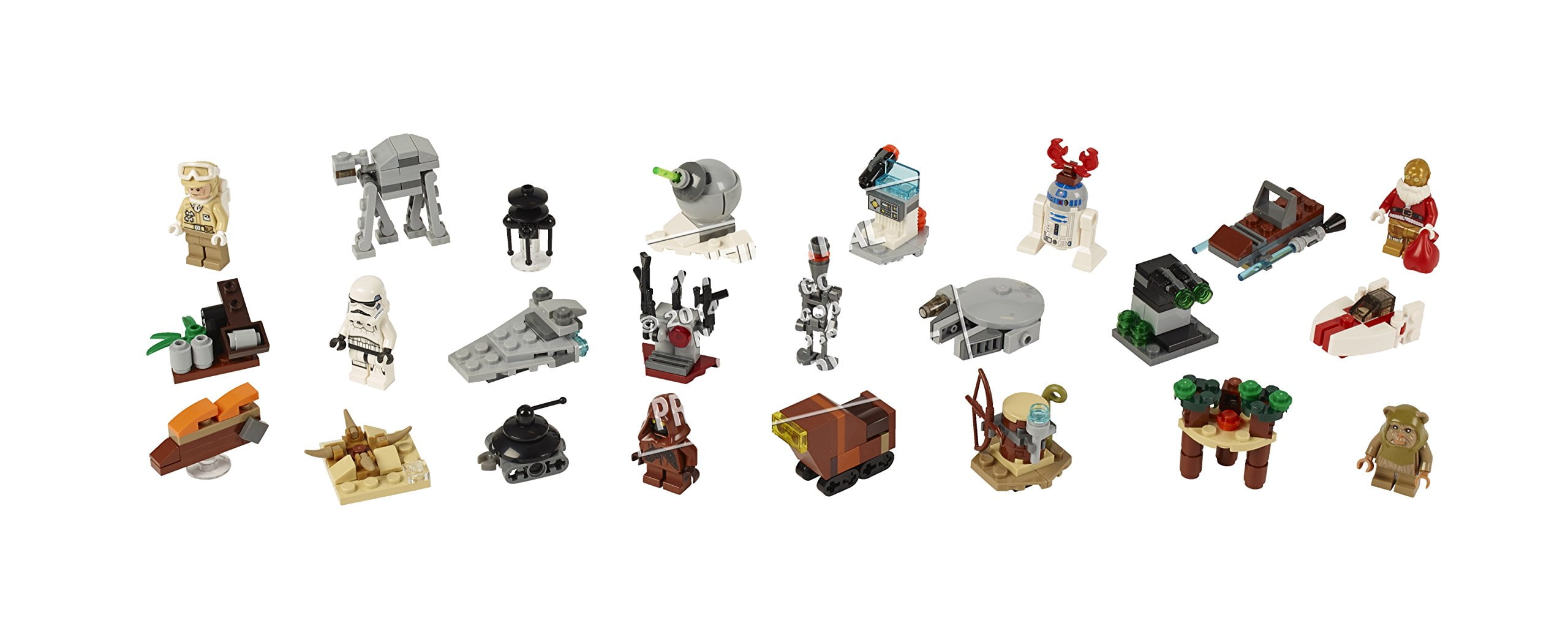 LEGO Star Wars 75097 Advent Calendar Building Kit (24-Piece Set) 86u8j