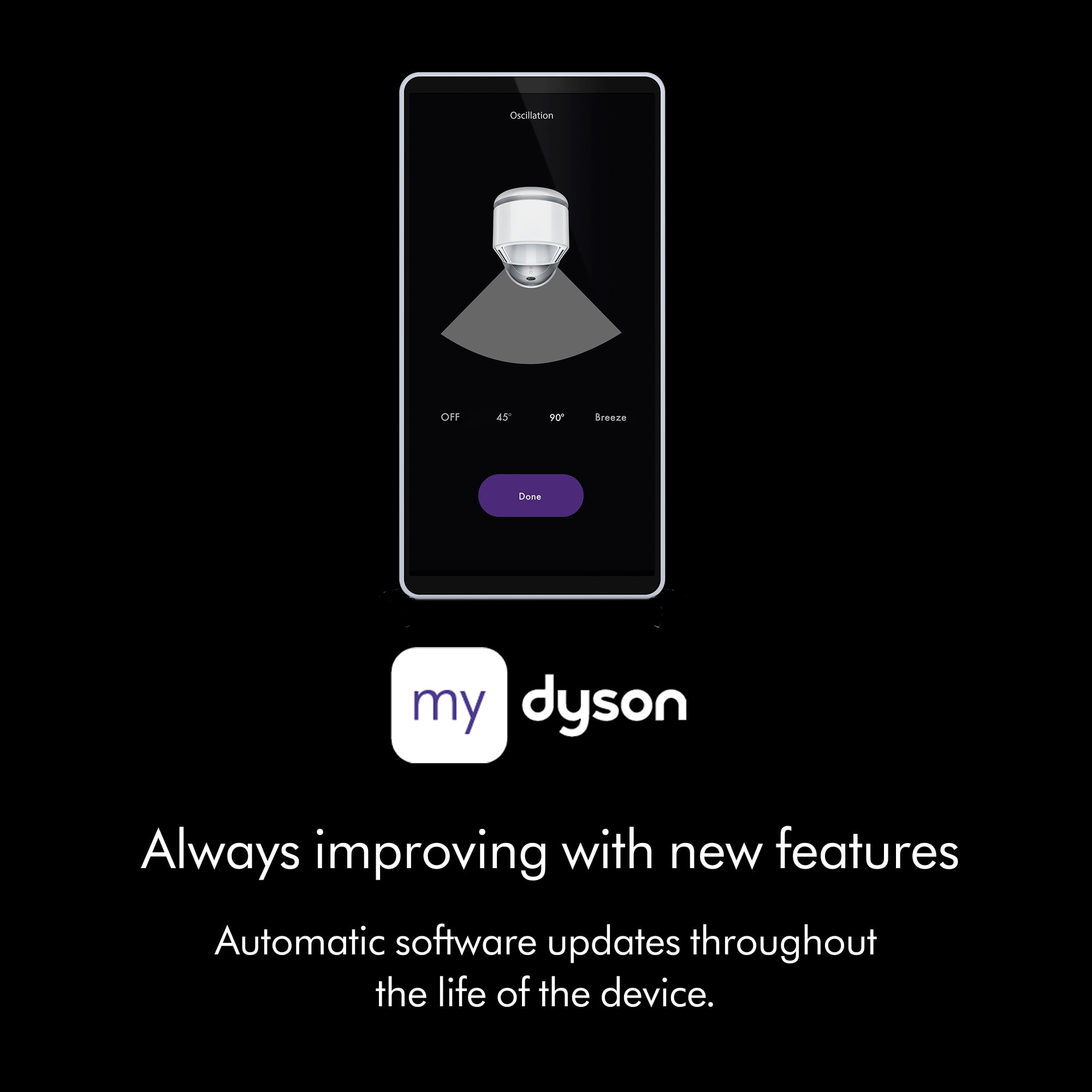 Dyson Purifier Cool PC1 Air Purifier and Fan (Black/Nickel, 1 Unit) dtse2
