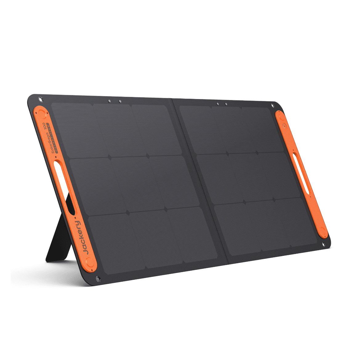 Jackery SolarSaga 100W Bifacial Solar Panel Portable High-Efficiency Foldable Charger (Black, 7.94 lb) 8kjib