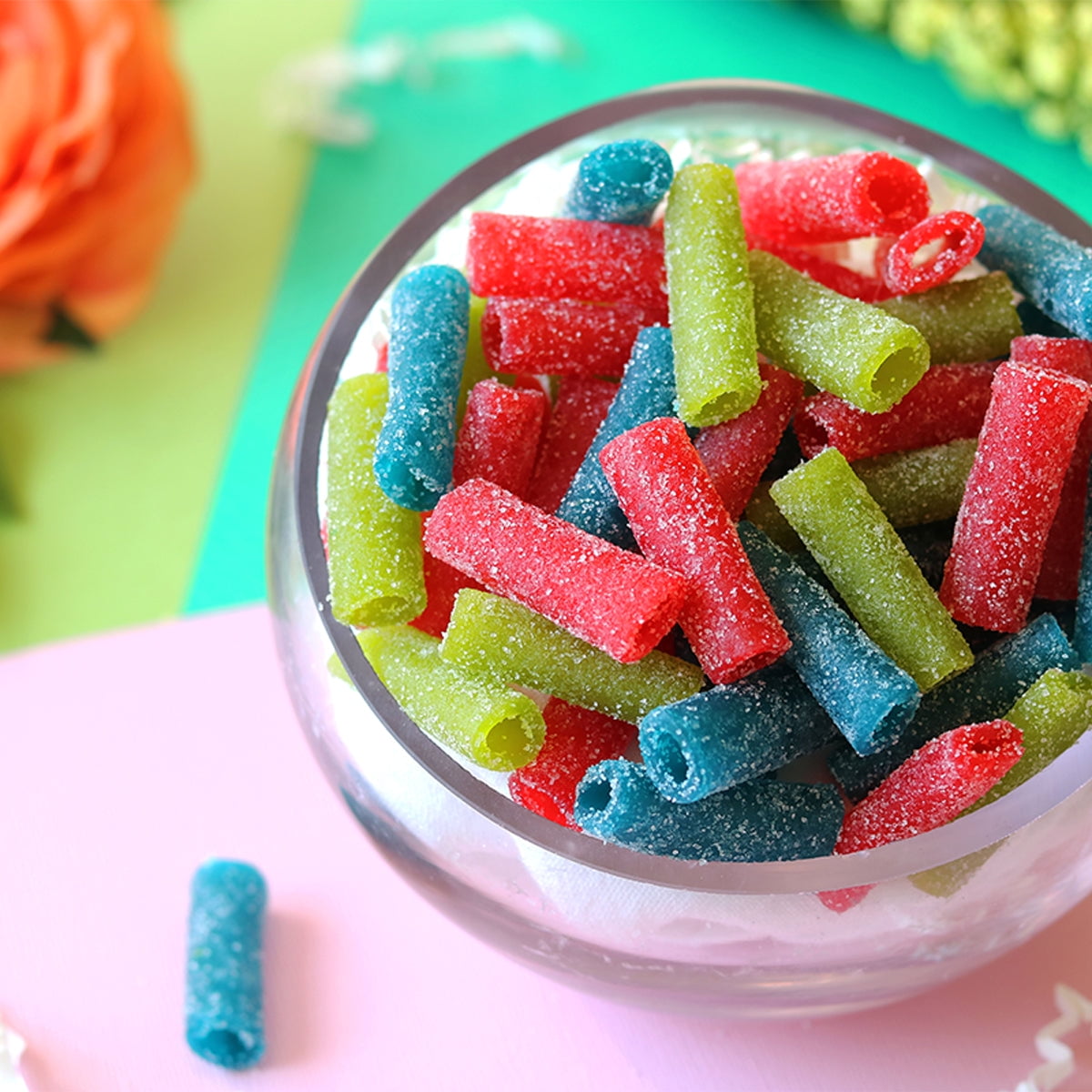 Sour Punch Bites Assorted Flavors Chewy Candy (Assorted, 9 oz) 192s5
