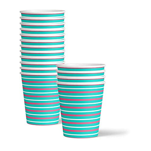Birthday Galore Flamingo Party Supplies Tableware Set for 16 Guests (Pink, 48-Piece Kit) ev2yc