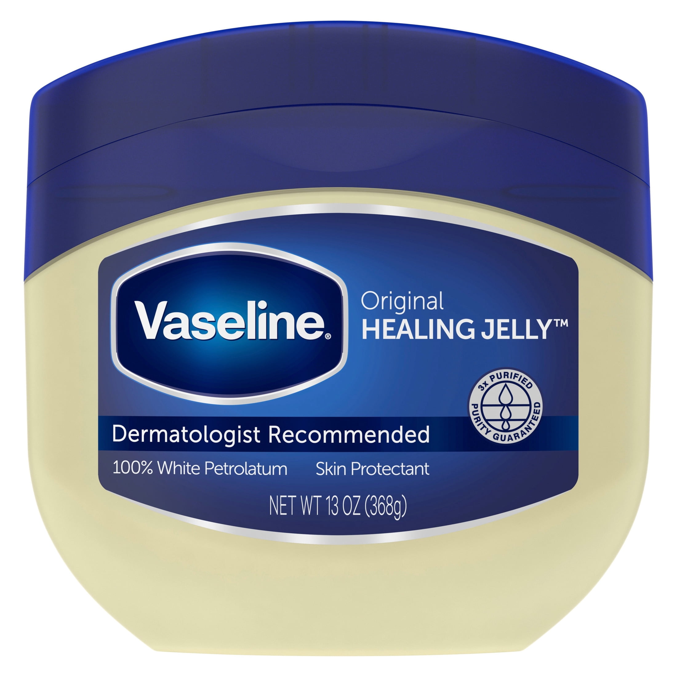 Vaseline Healing Jelly Original Skin Protectant for Dry Skin and Eczema Relief (Clear, 13 oz) gzfrx